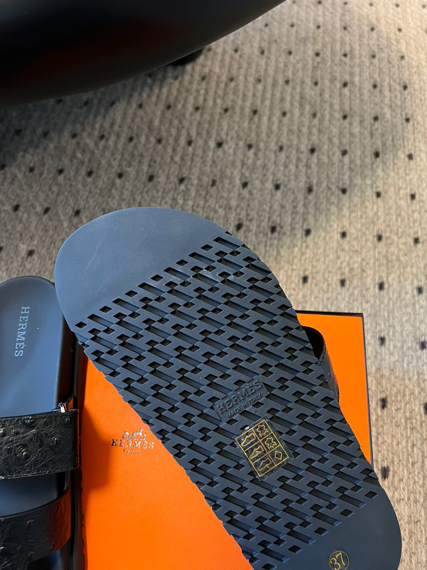 Шлепанцы Женские Hermes 8177