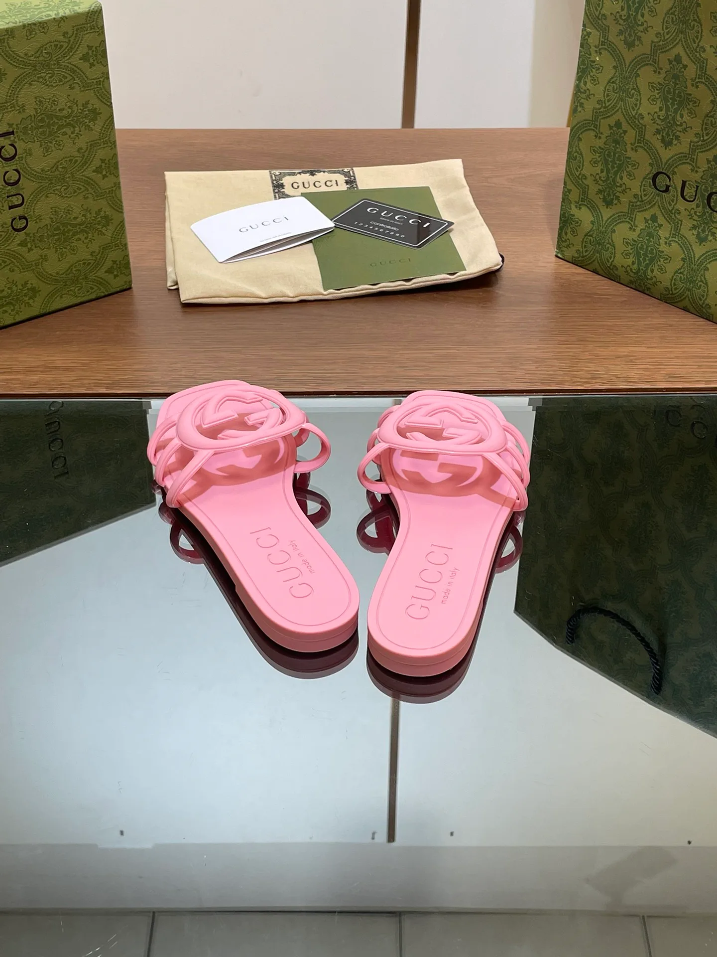 Шлепанцы Женские Gucci 34964