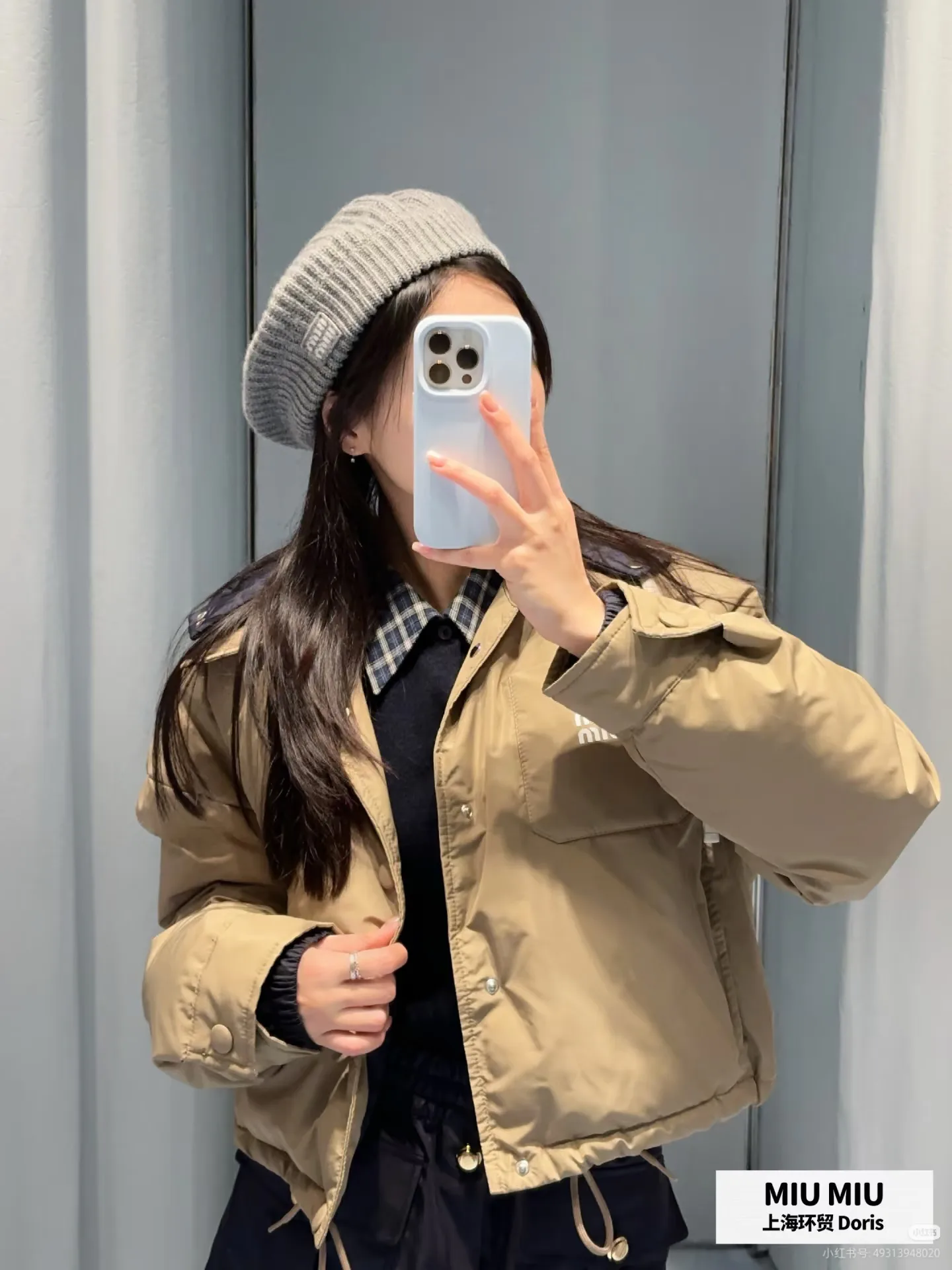 Куртки И Пуховики Женские Miu Miu 18236378