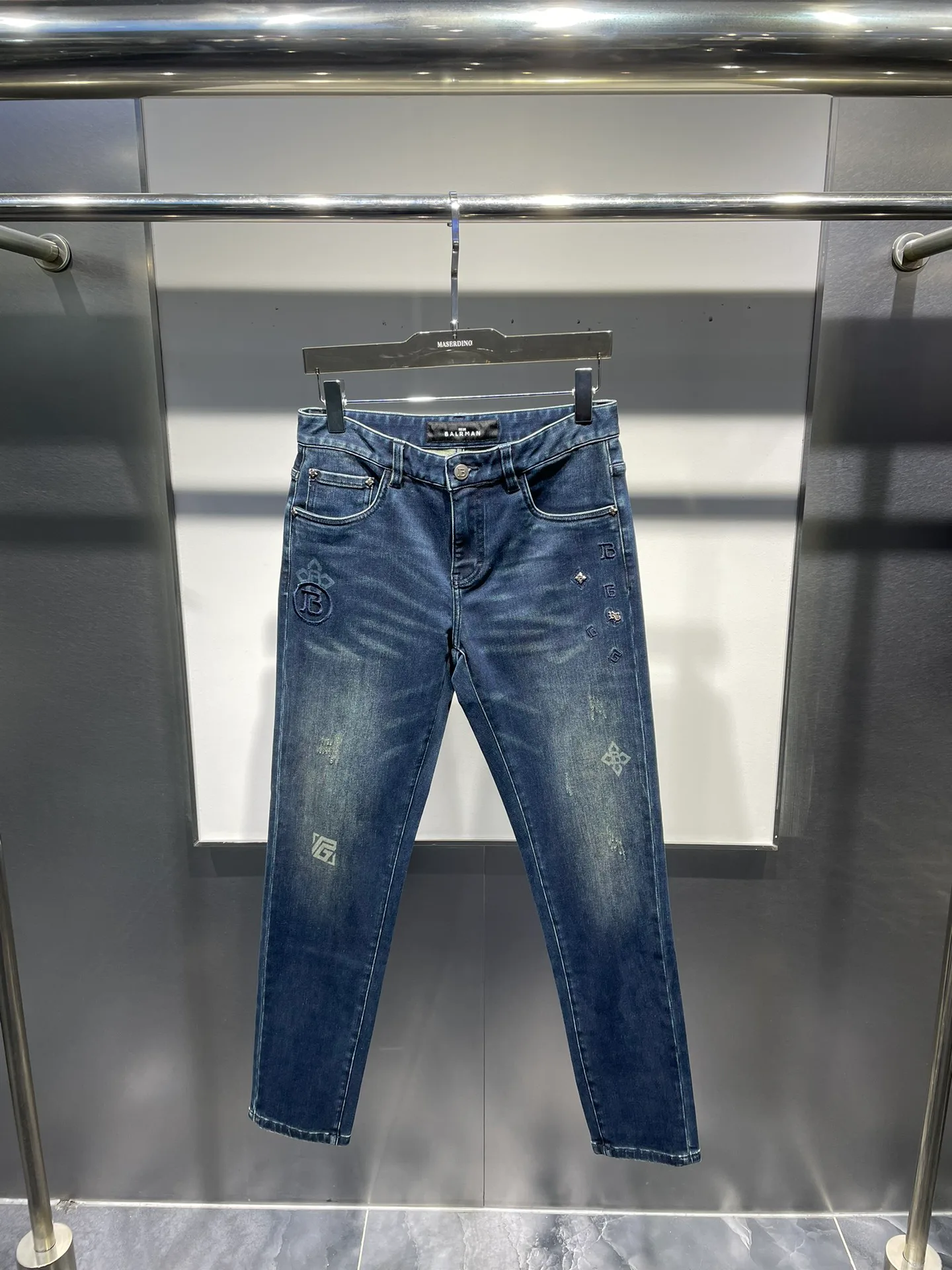 Джинсы Женские Balmain 1847172