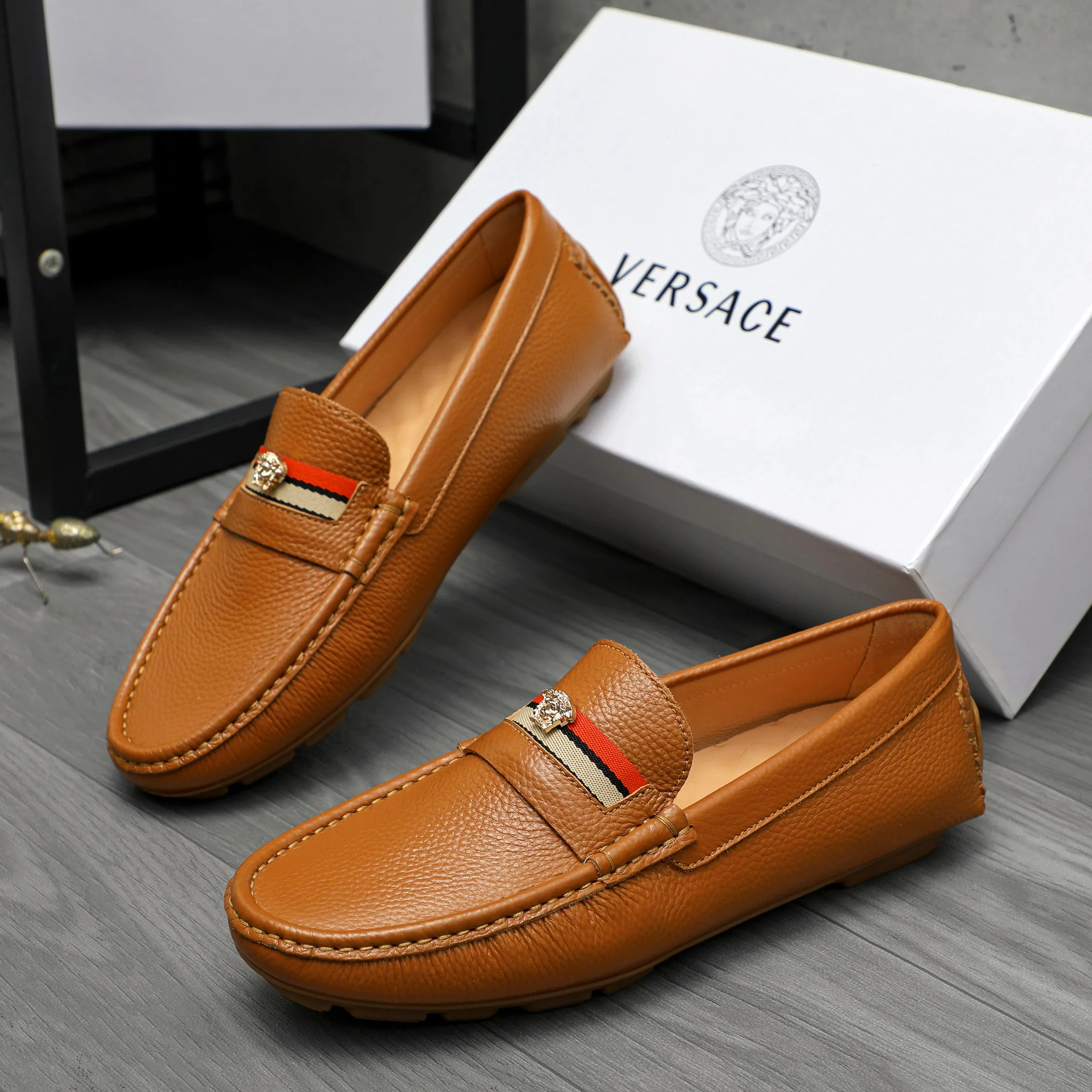 Мокасины Мужские Versace 11703851