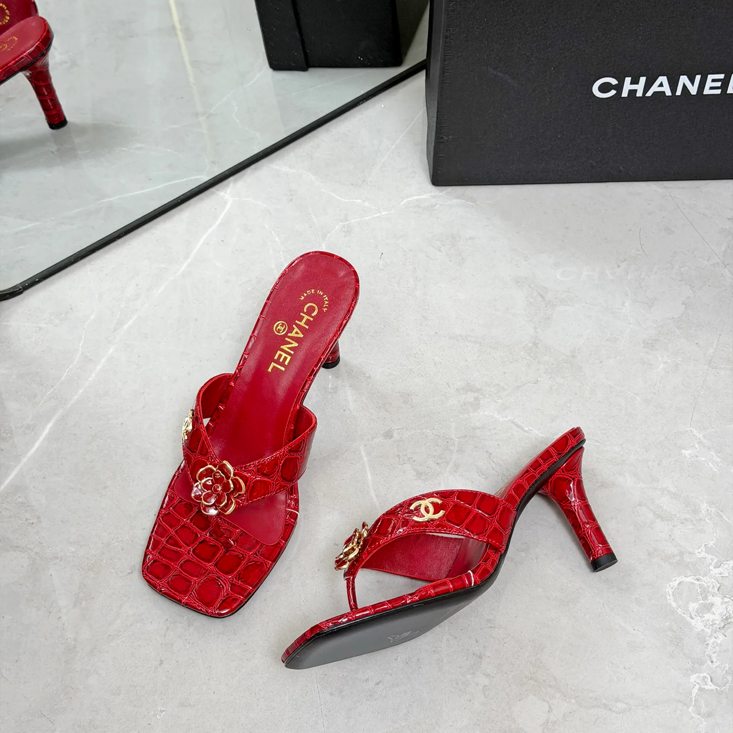 Босоножки Женские Chanel 17335027