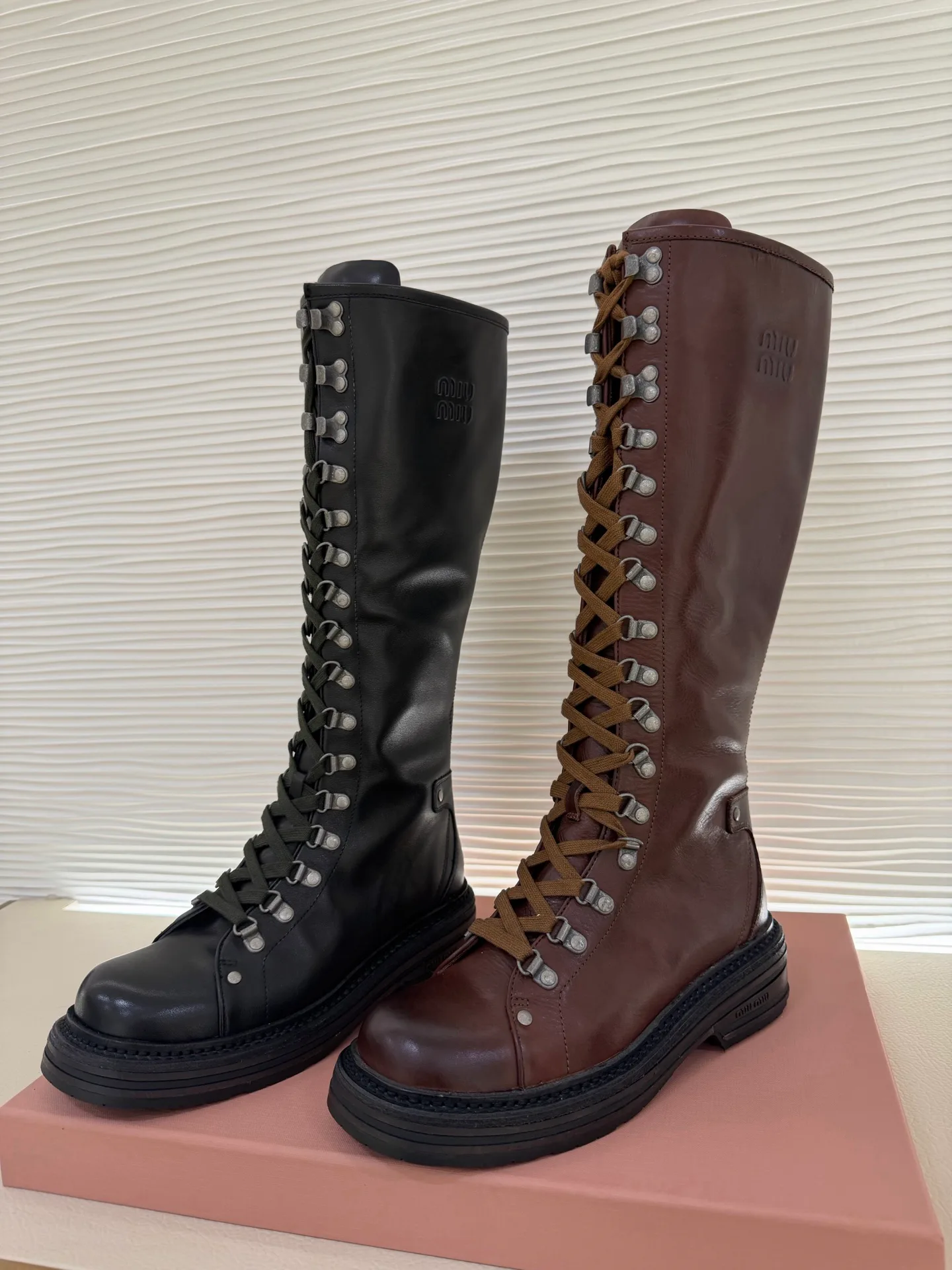 Ботинки Женские Miu Miu 18369739