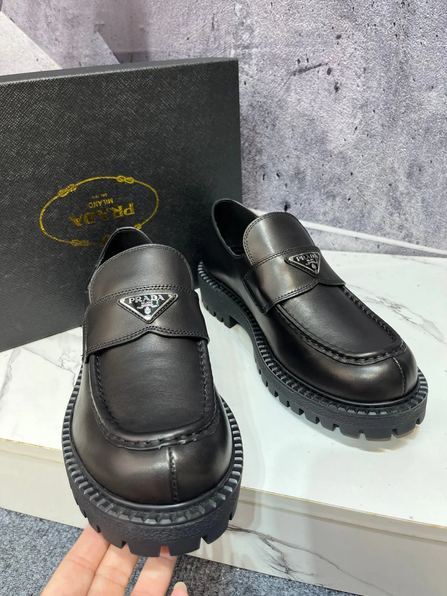 Лоферы И Туфли Мужские Prada 19570773