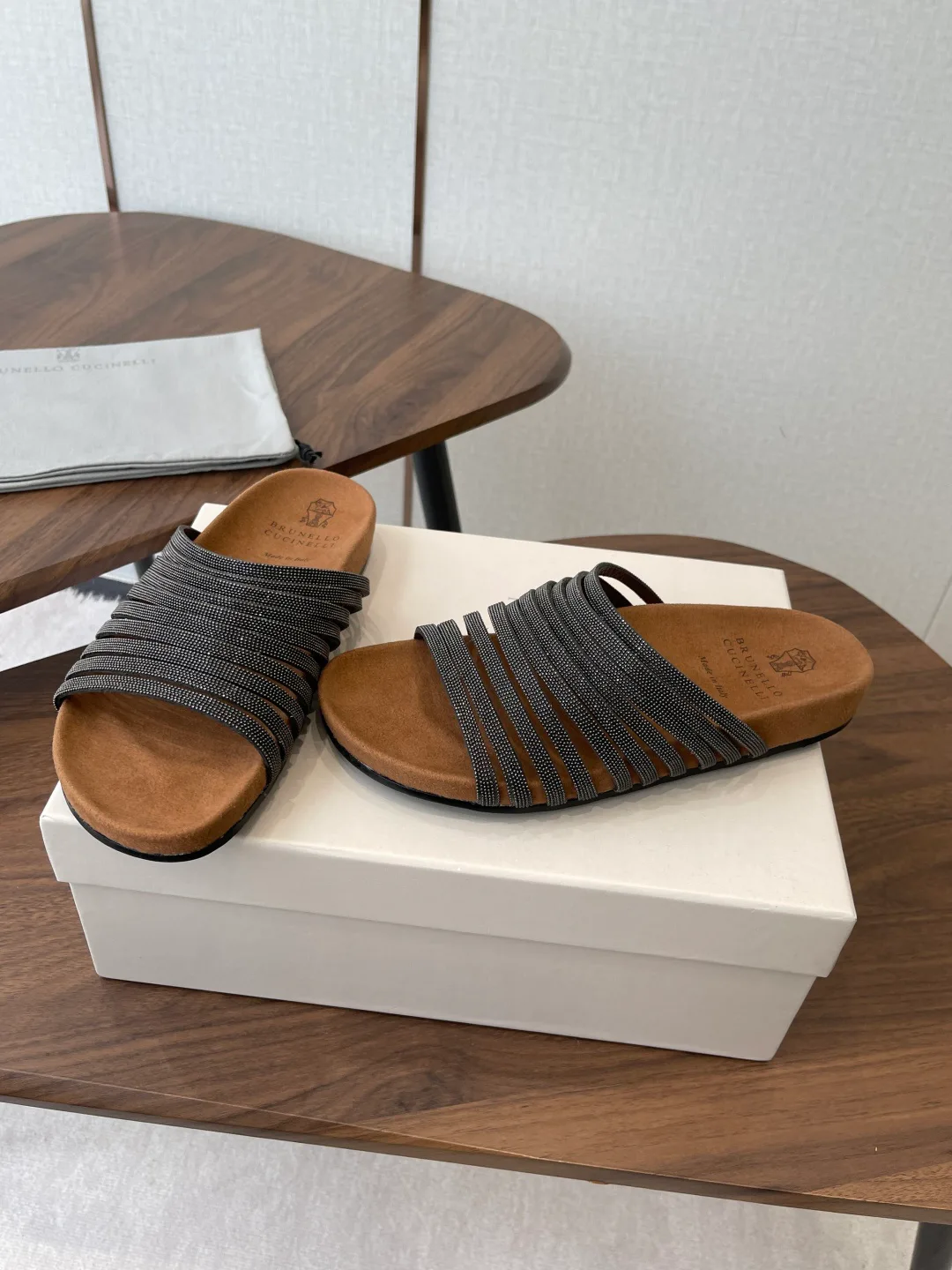 Шлепанцы Женские Brunello Cucinelli 11966314