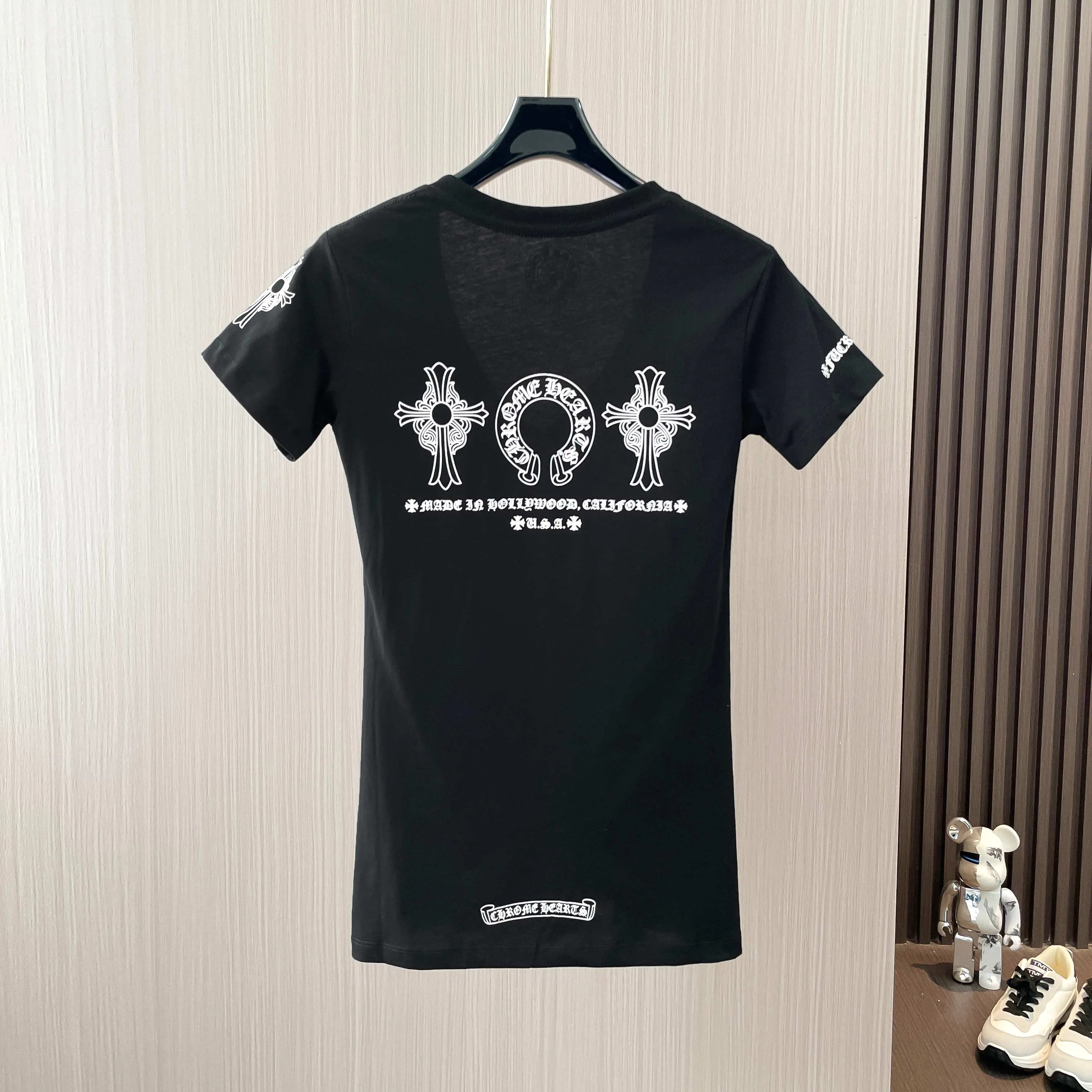 Футболки Женские Chrome Hearts 13425715