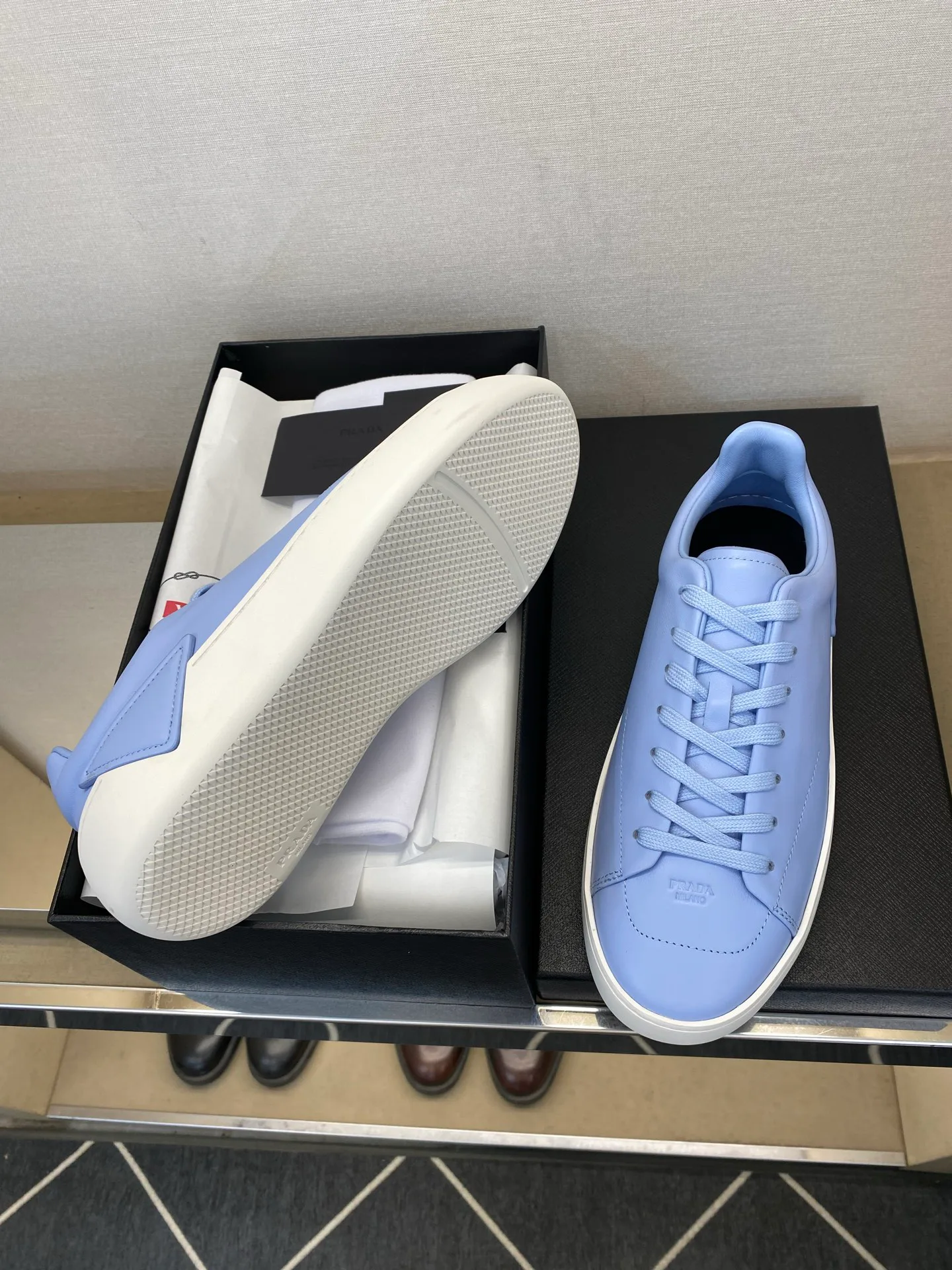 Кроссовки Мужские Prada 20070258