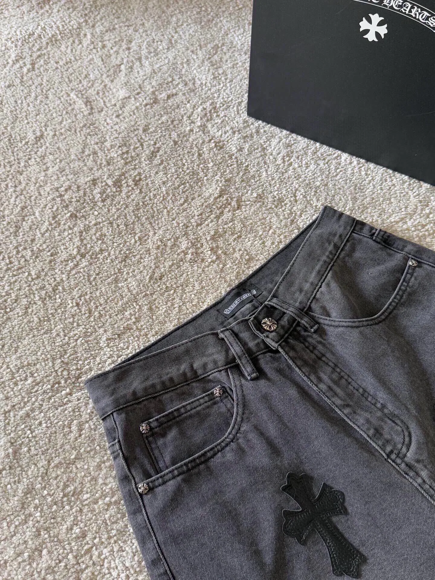Джинсы Мужские Chrome Hearts 11869328
