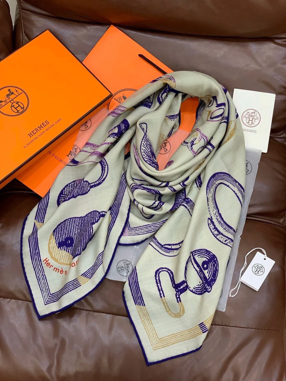 Шарфы Hermes 17543257