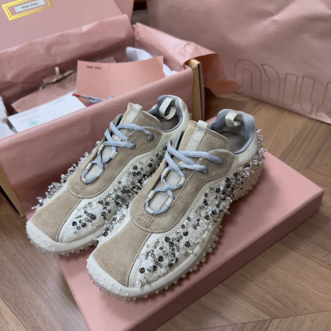 Кроссовки Женские Miu Miu 18927059
