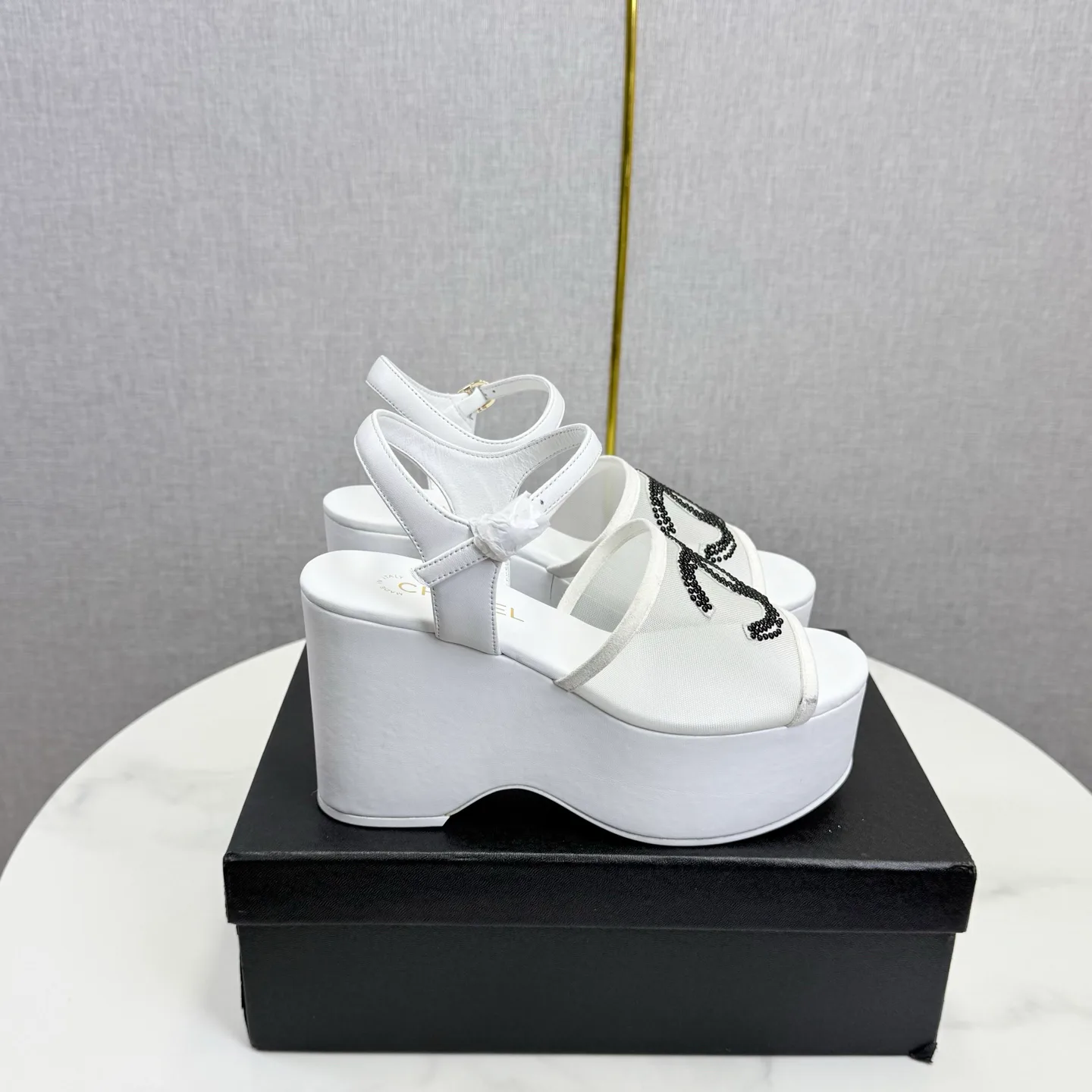 Босоножки Женские Chanel 5163215