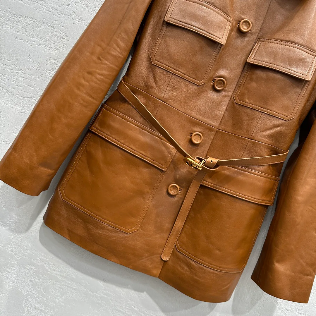 Кожаные Куртки И Дублёнки Женские Gucci 11520150