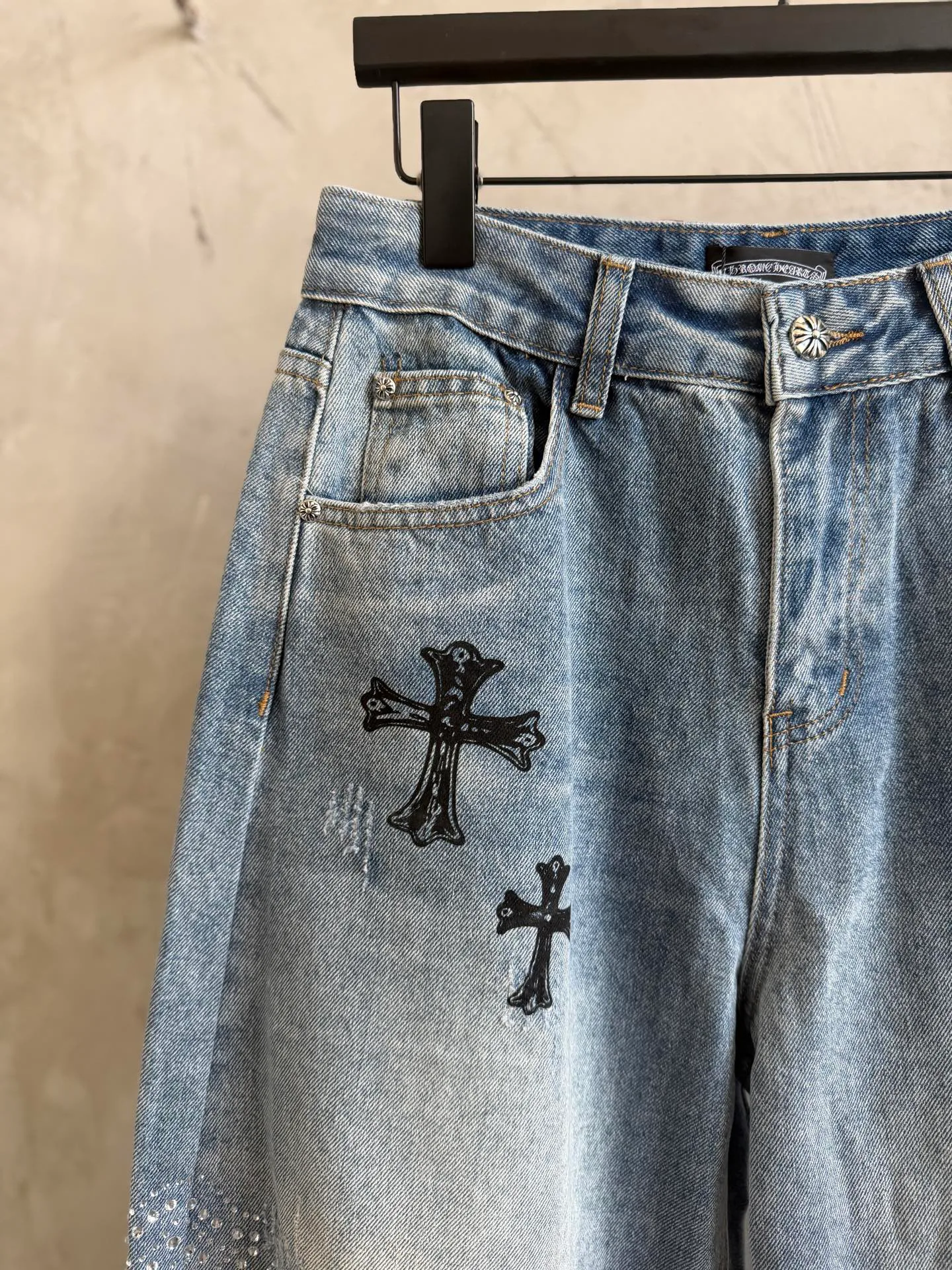 Джинсы Мужские Chrome Hearts 11541759