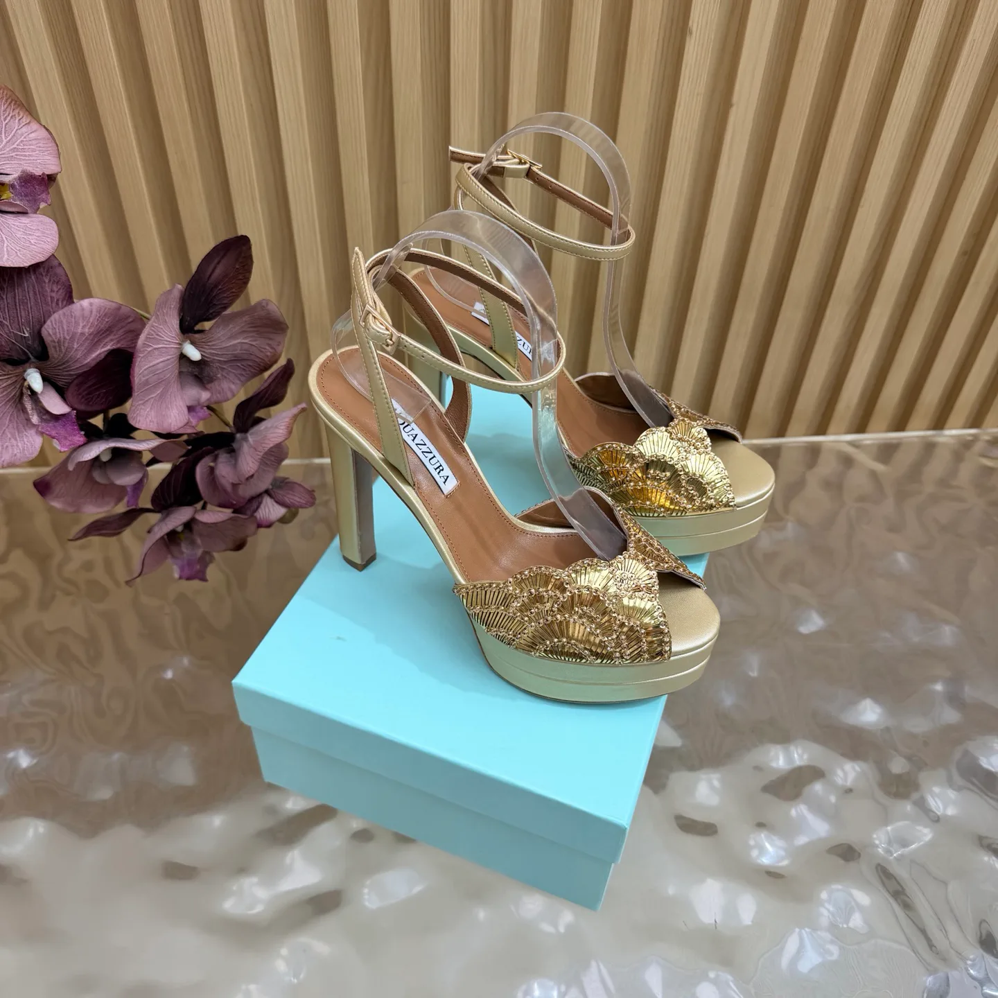Босоножки Женские Aquazzura 18400956