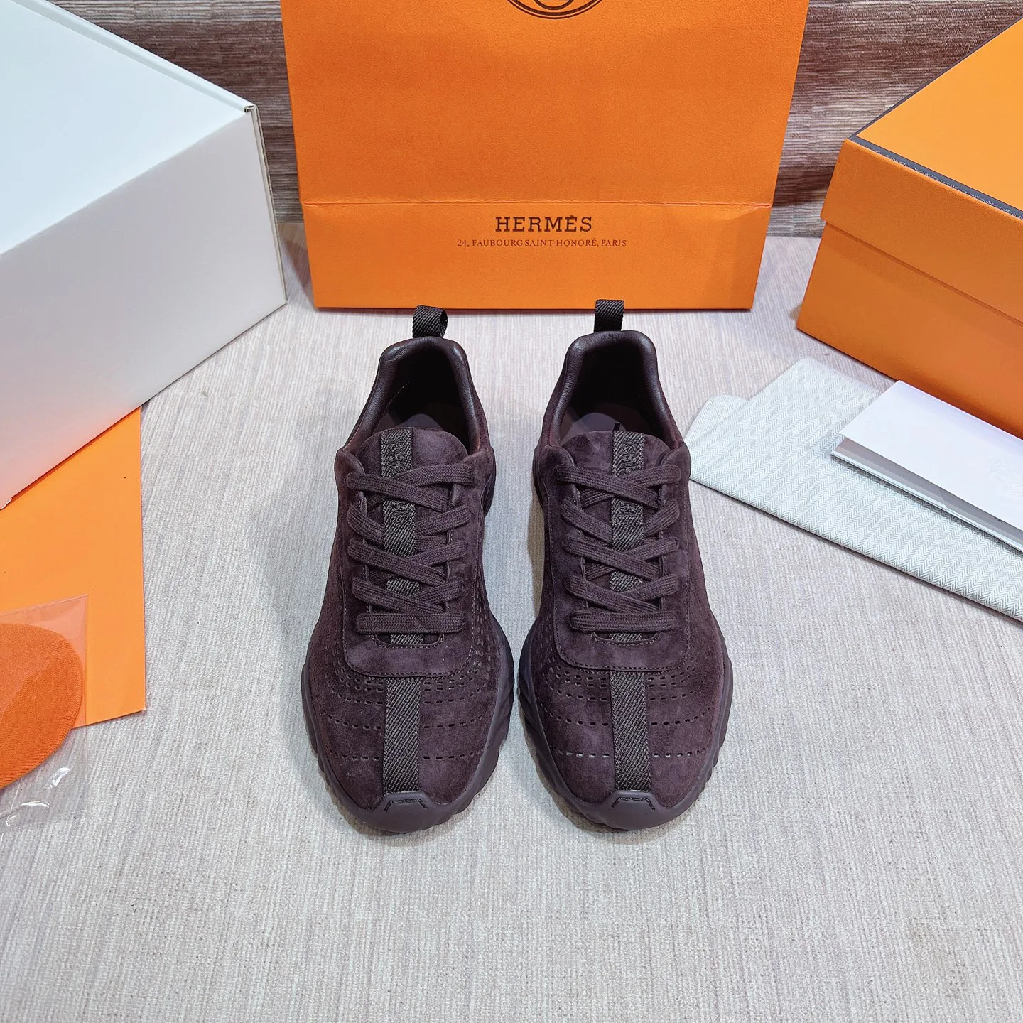 Кроссовки Мужские Hermes 17749562