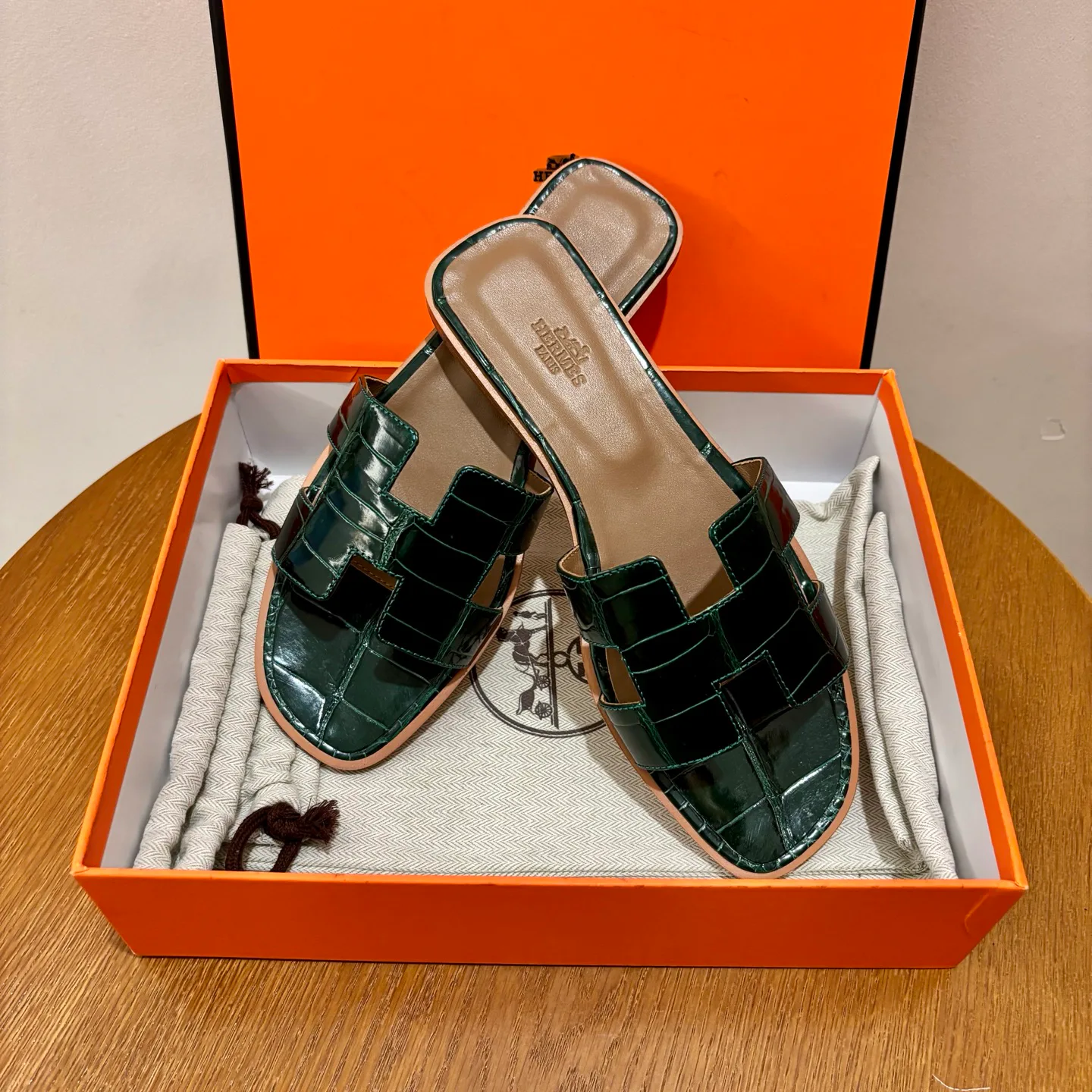 Шлепанцы Женские Hermes 4504001