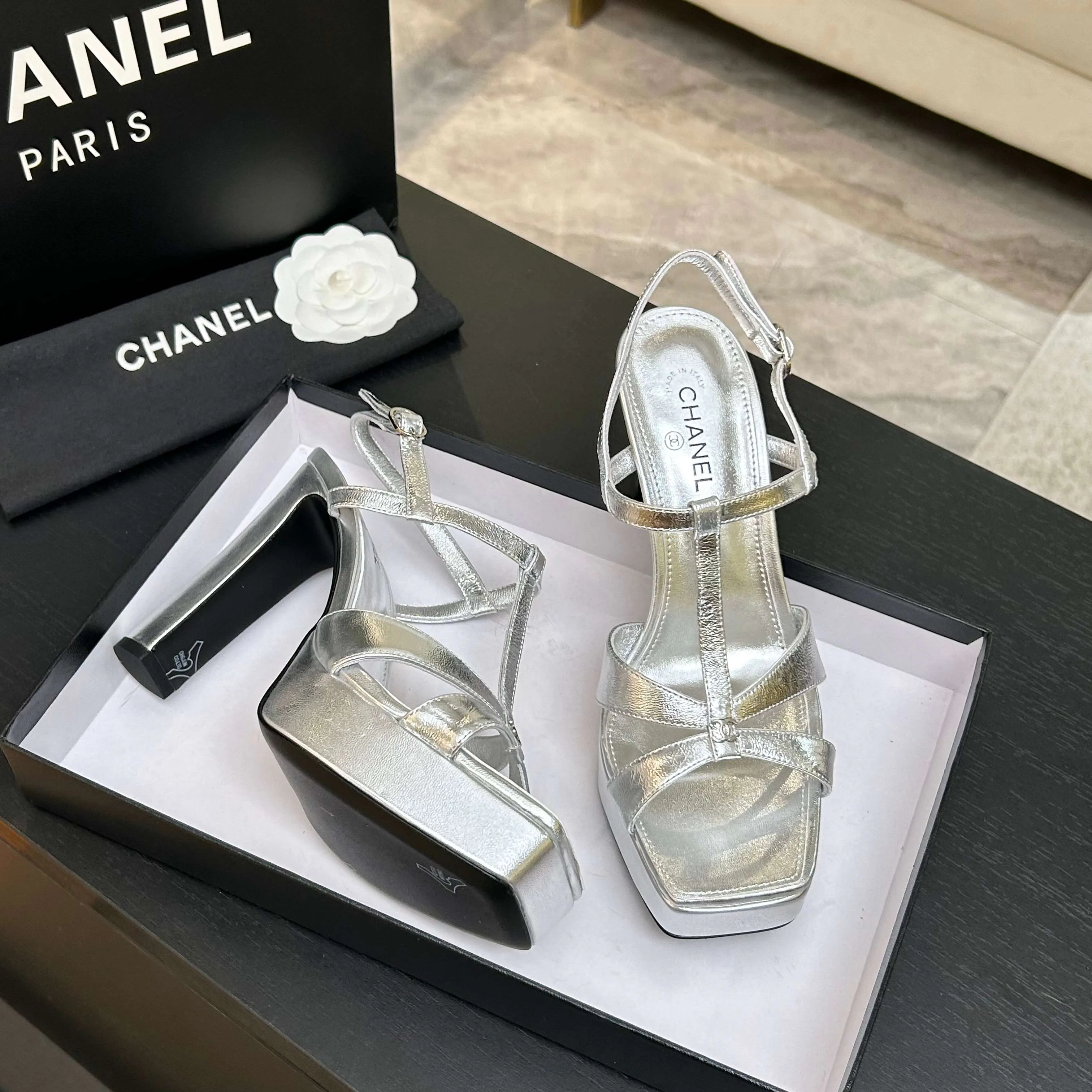 Босоножки Женские Chanel 12807398