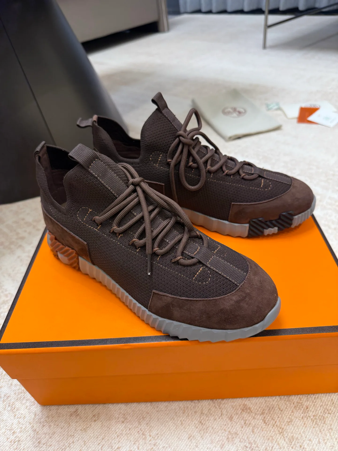 Кроссовки Женские Hermes 4855618