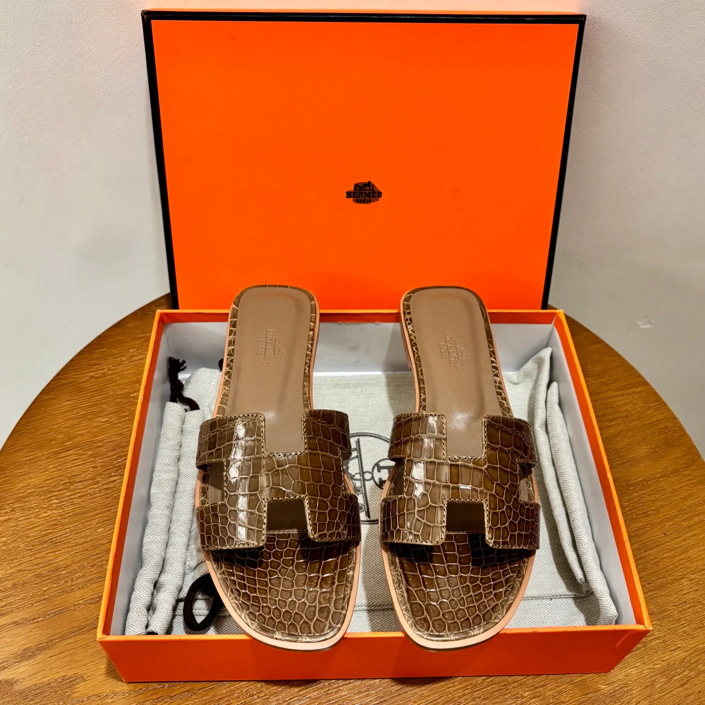 Шлепанцы Женские Hermes 4504002