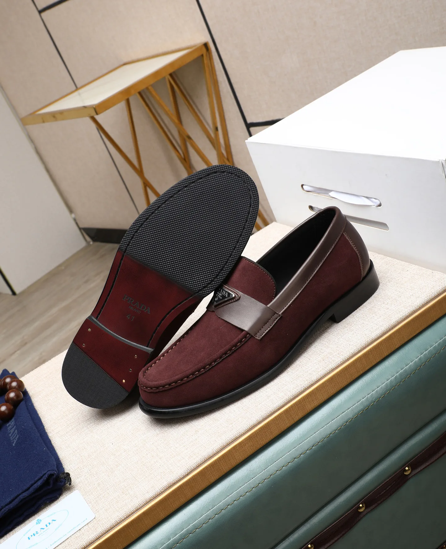 Лоферы И Туфли Мужские Prada 1265588