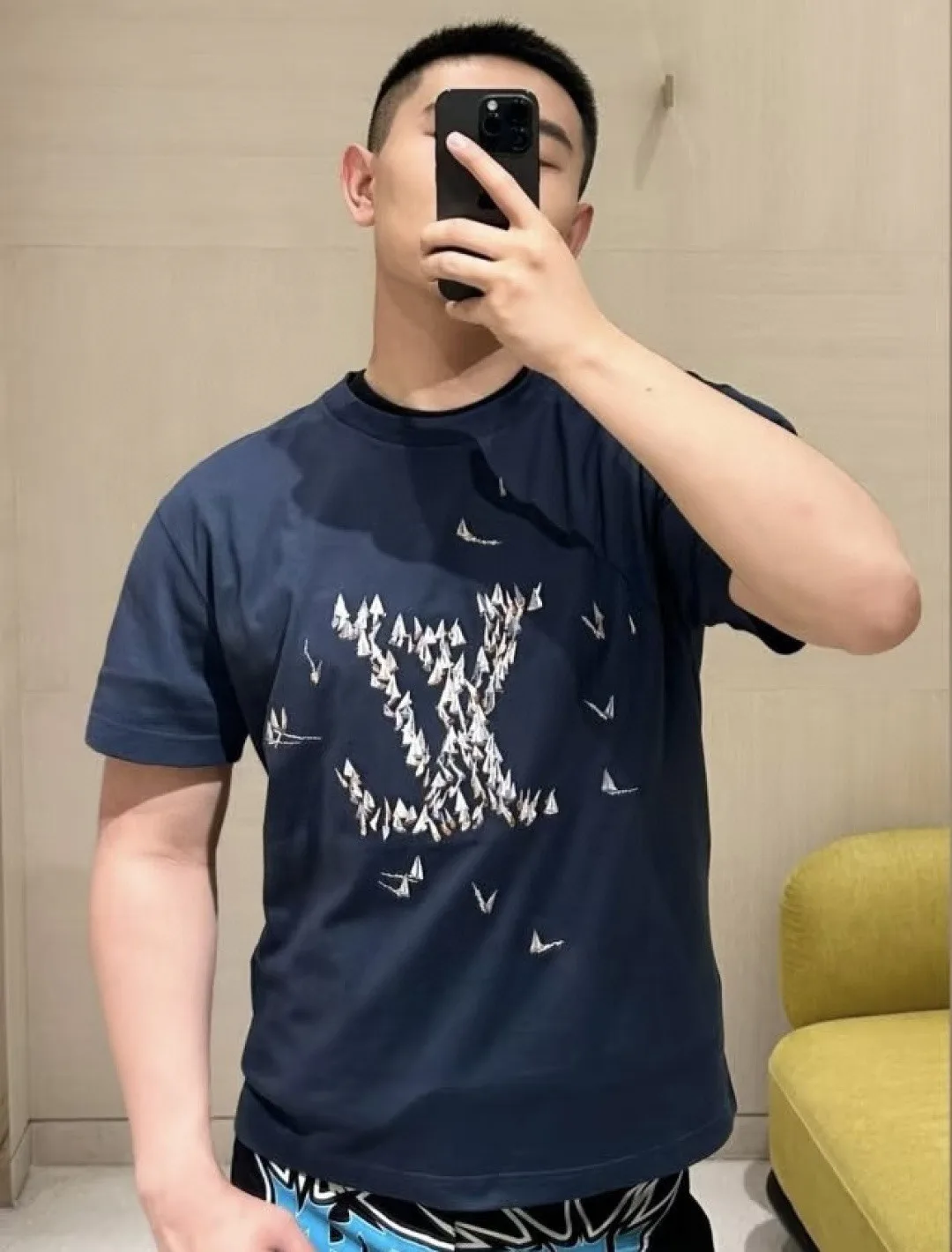 Футболки Мужские Louis Vuitton 13187687