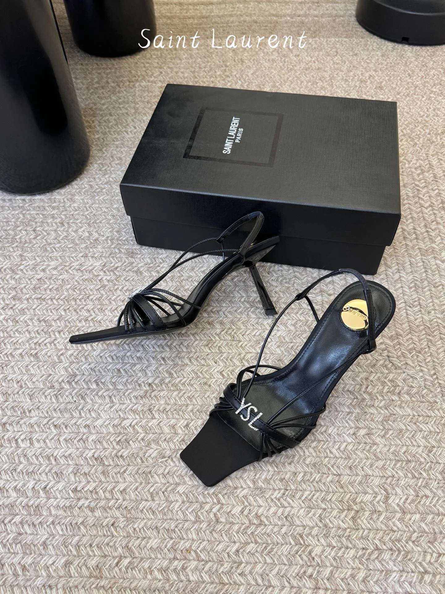 Босоножки Женские Saint Laurent 11238066