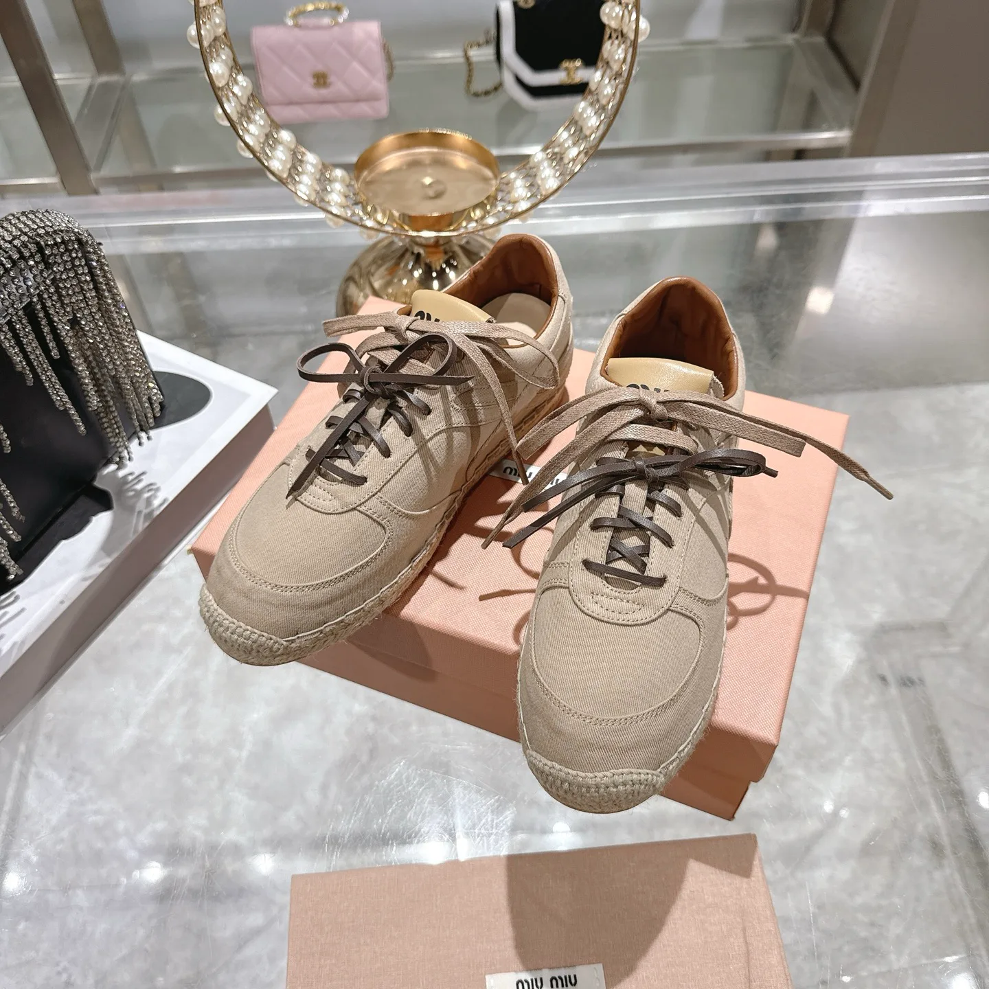 Кроссовки Женские Miu Miu 1881277