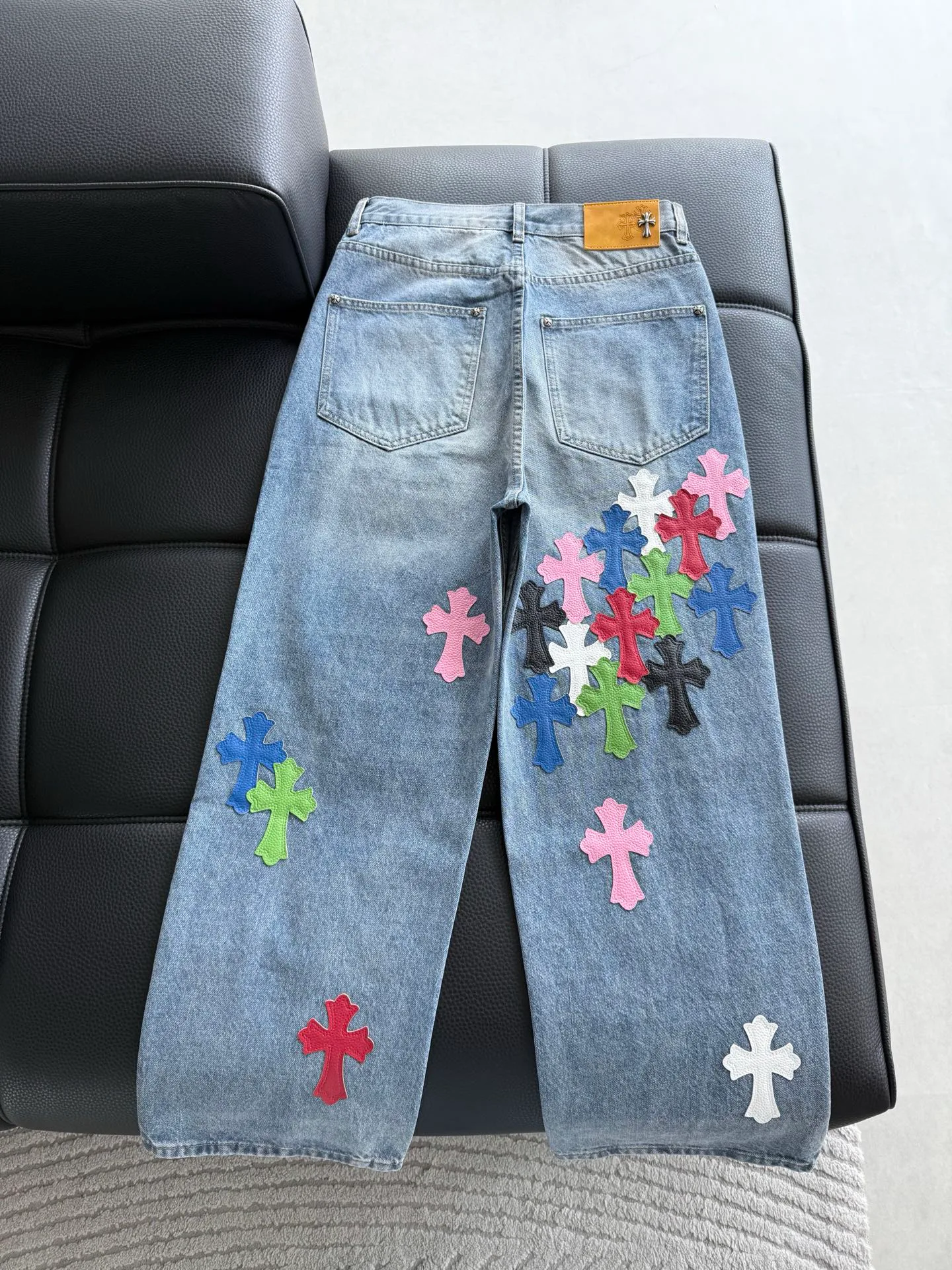 Джинсы Женские Chrome Hearts 2237978