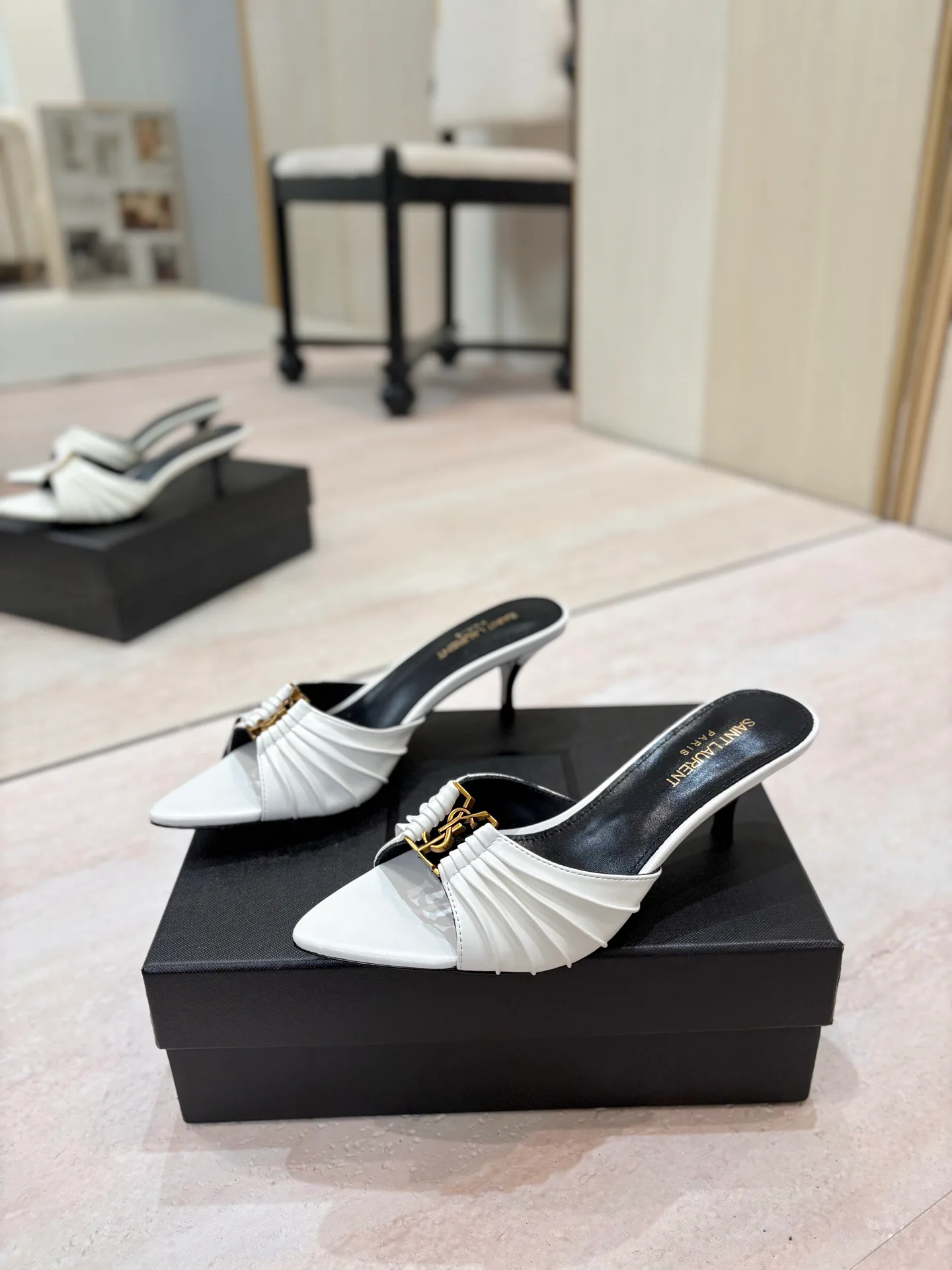 Мюли И Сабо Женские Saint Laurent 17476033