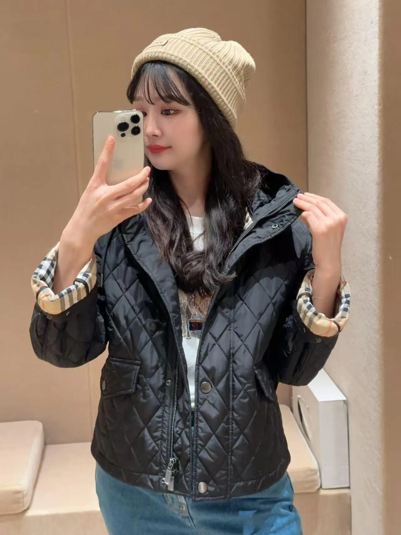 Куртки И Пуховики Женские Burberry 18033913