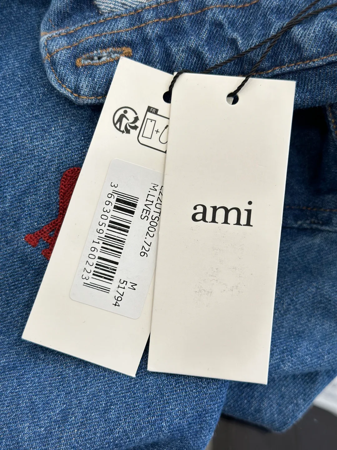 Рубашки Мужские Ami Paris 18209802