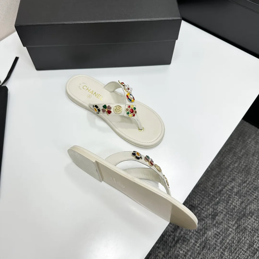 Шлепанцы Женские Chanel 1518399