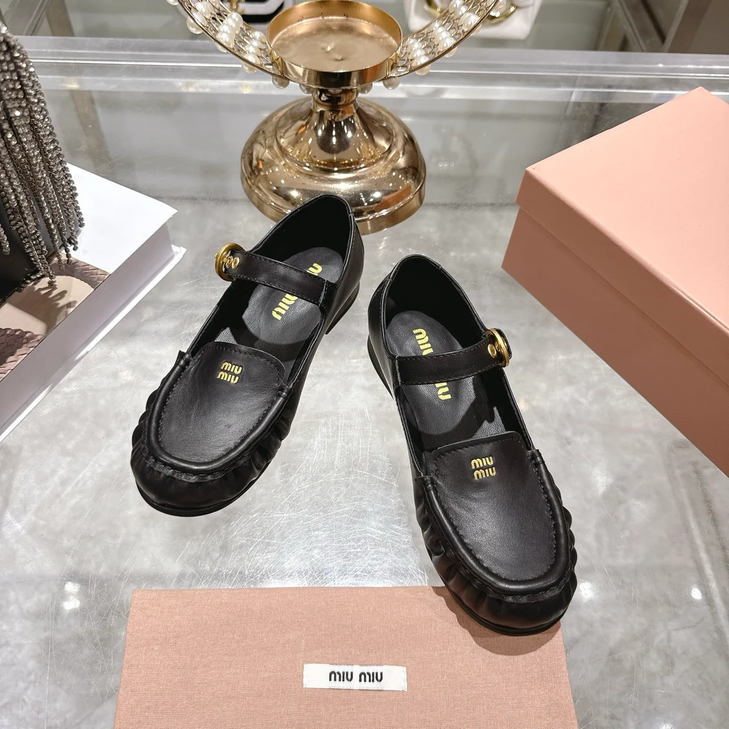 Балетки Женские Miu Miu 397881