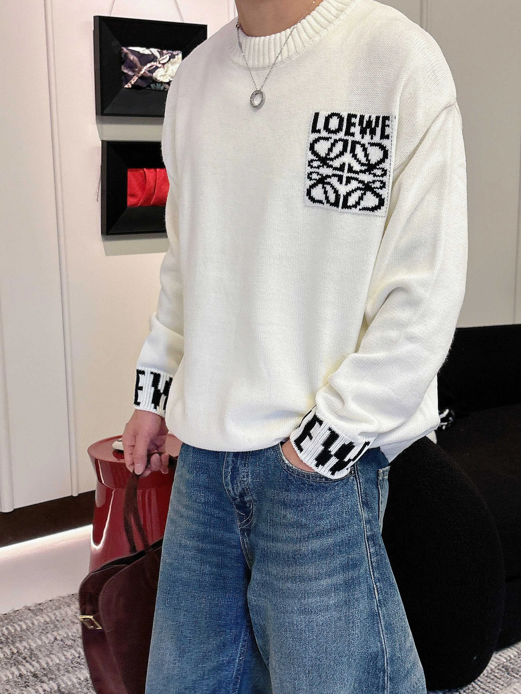 Джемперы И Свитеры Мужские Loewe 927977