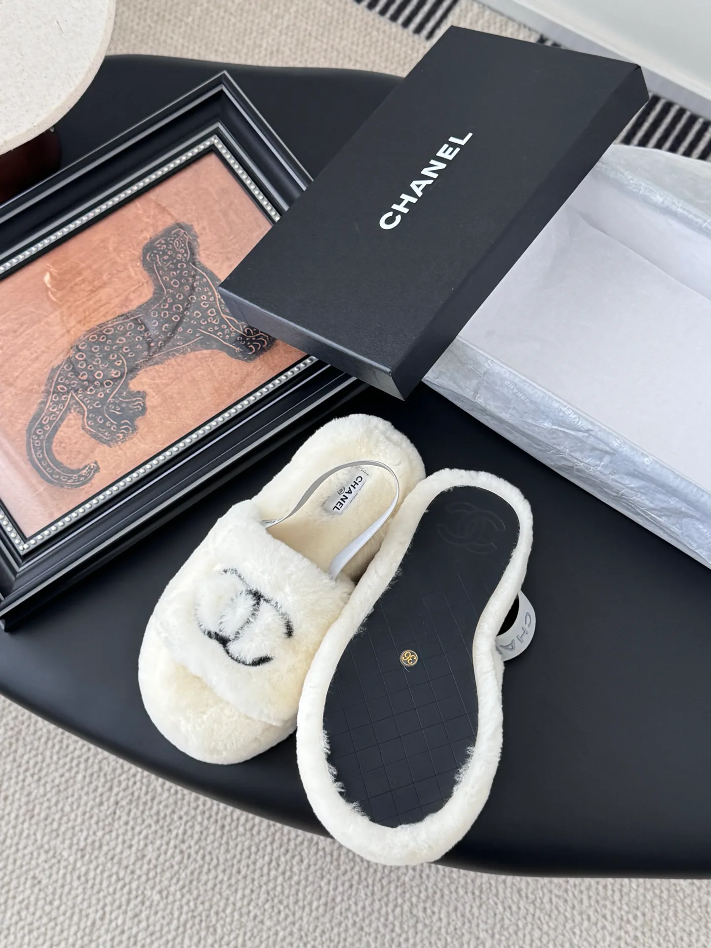 Тапочки Женские Chanel 47049