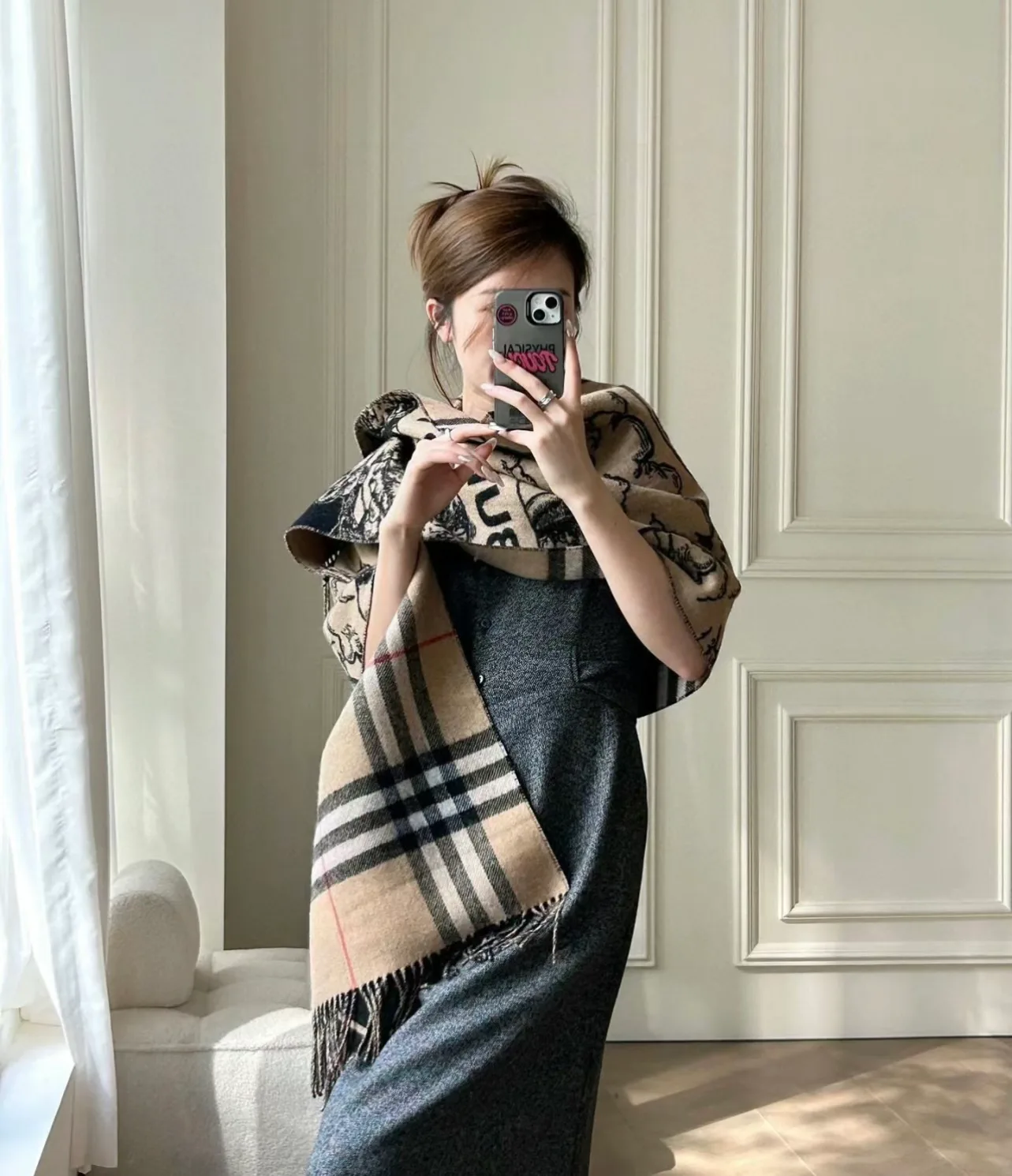 Шарфы Burberry 347368