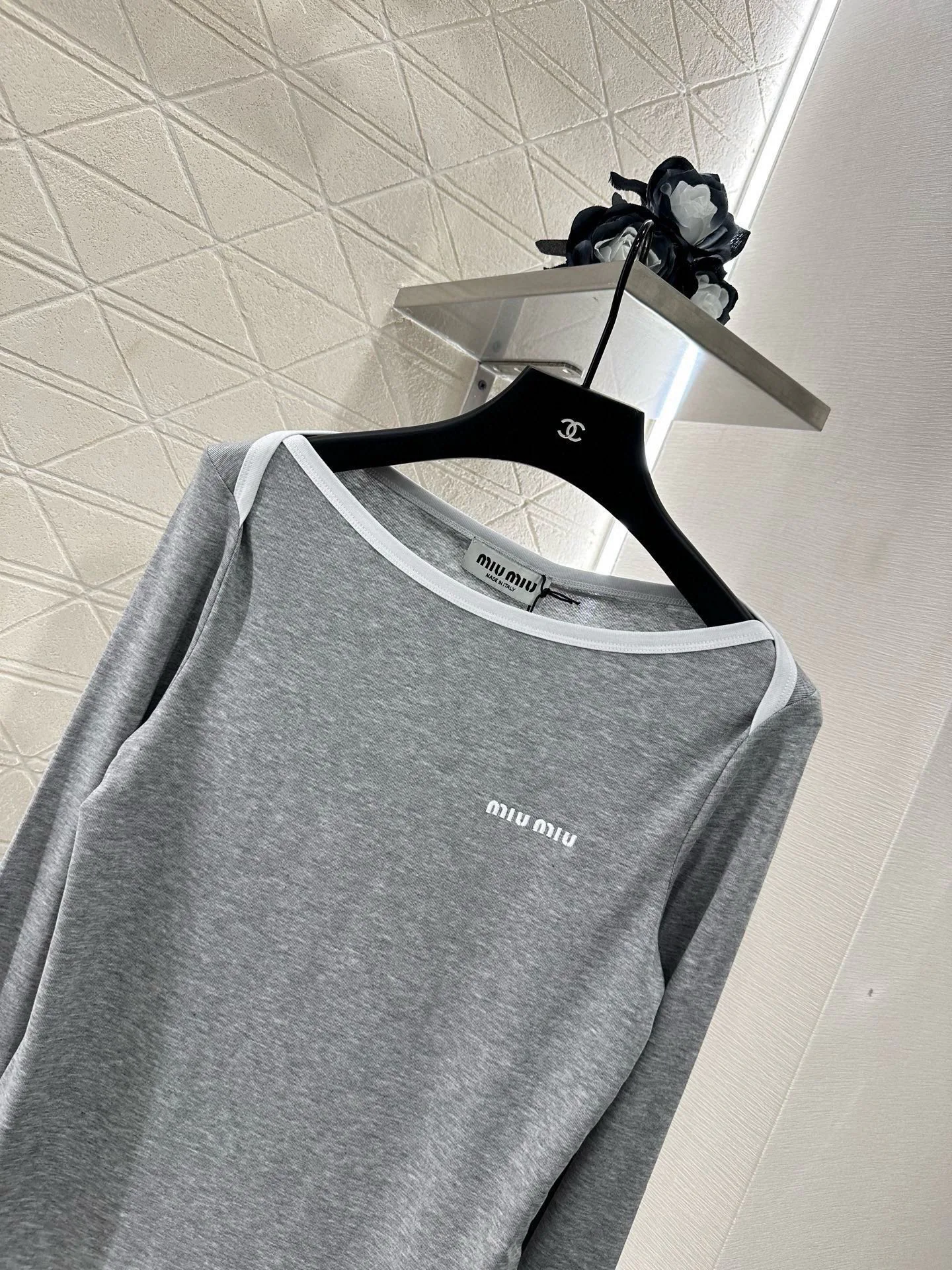 Лонгсливы Женские Miu Miu 4843385