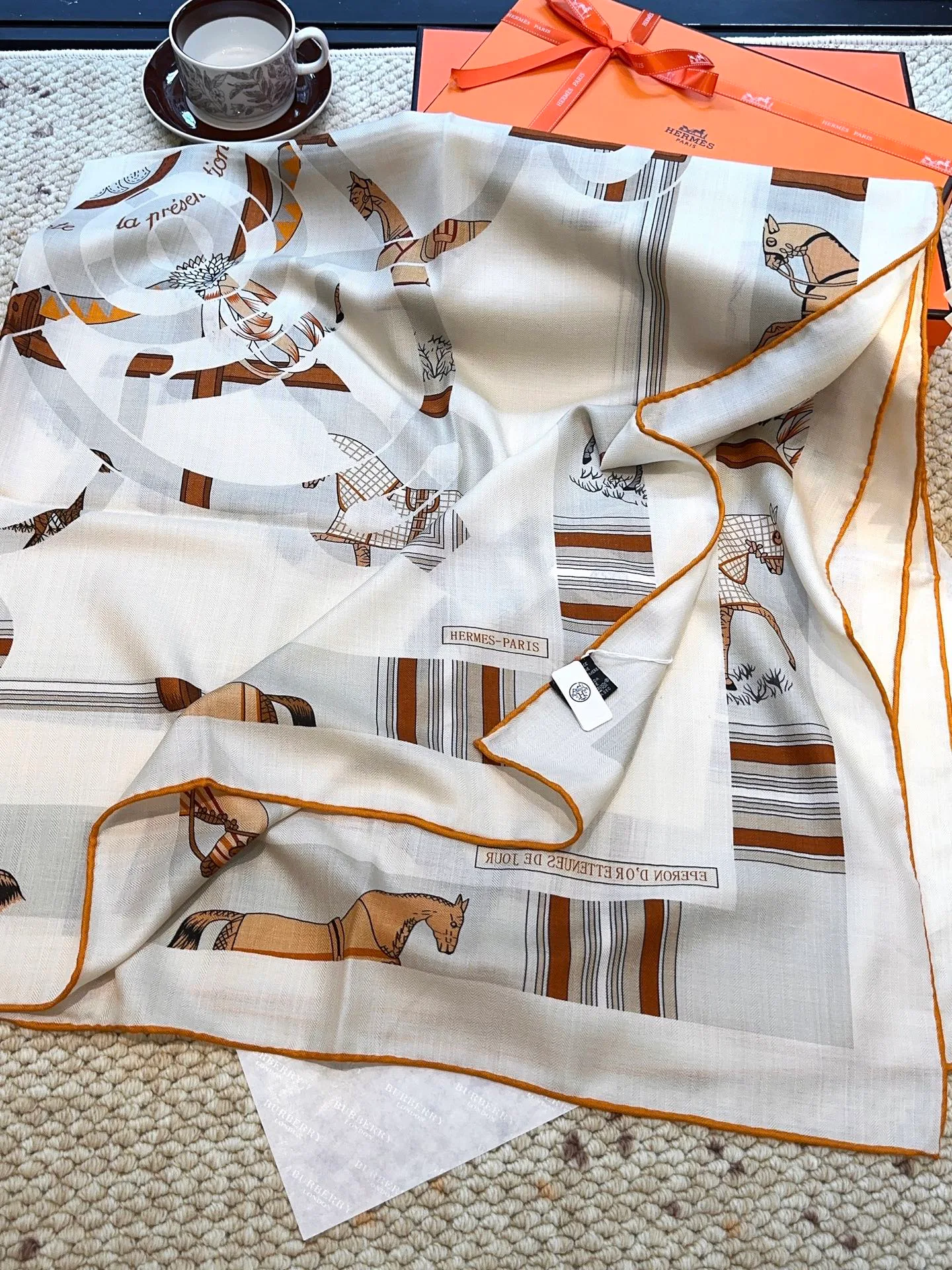 Шарфы Hermes 702877