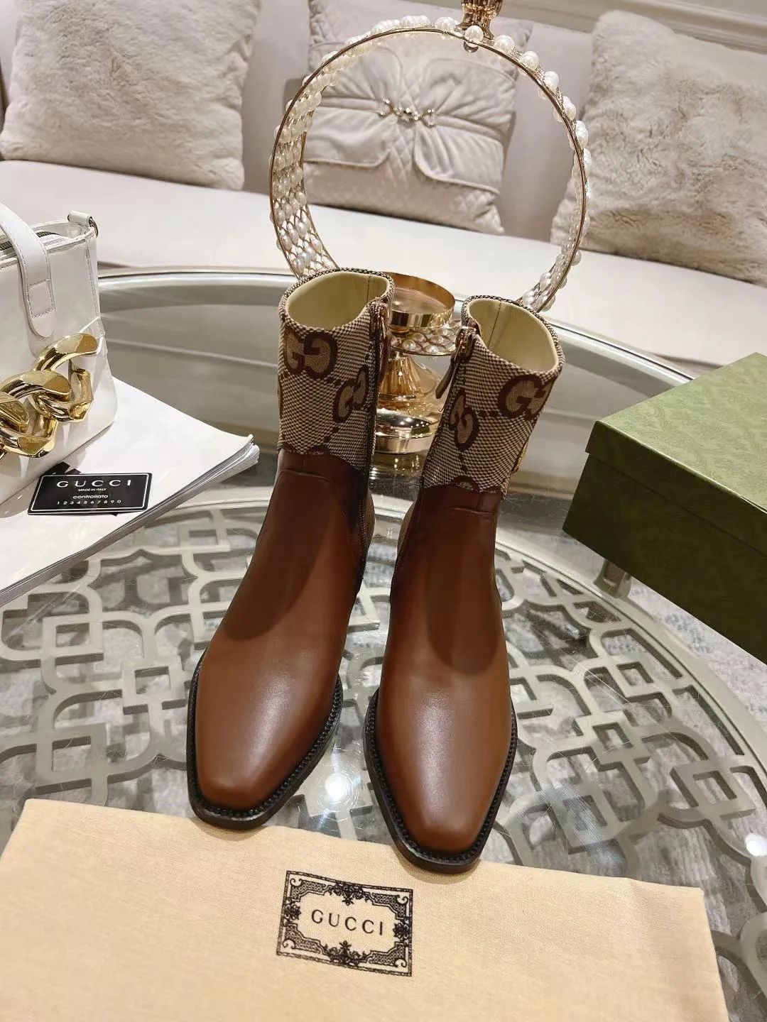 Ботинки Женские Gucci 5350858