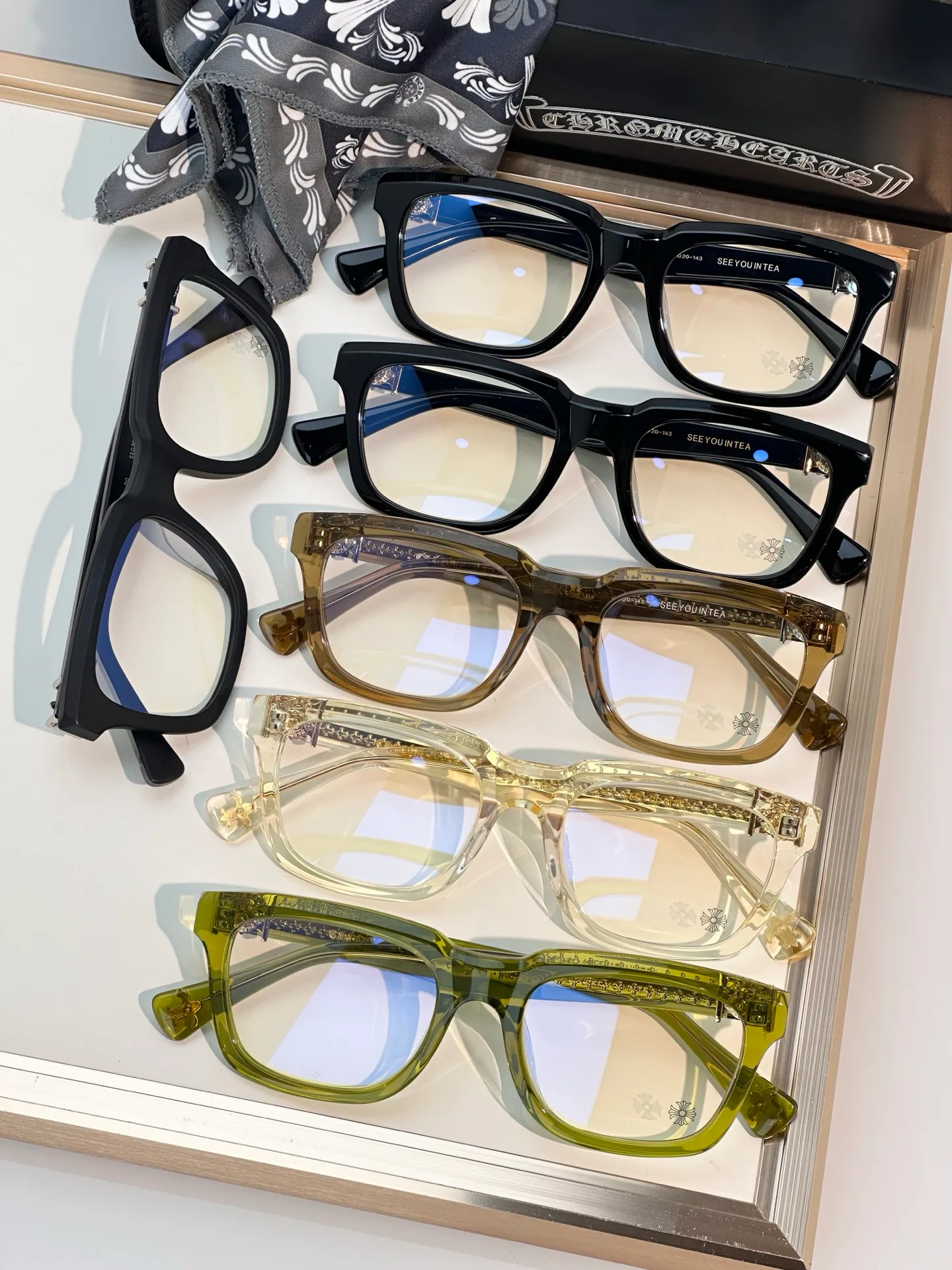 Очки Chrome Hearts 13417064