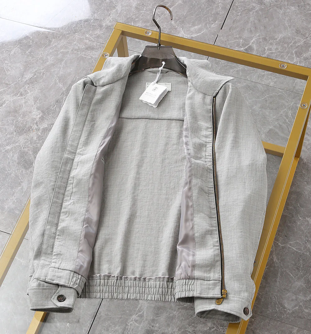 Куртки И Пуховики Мужские Brunello Cucinelli 11480547