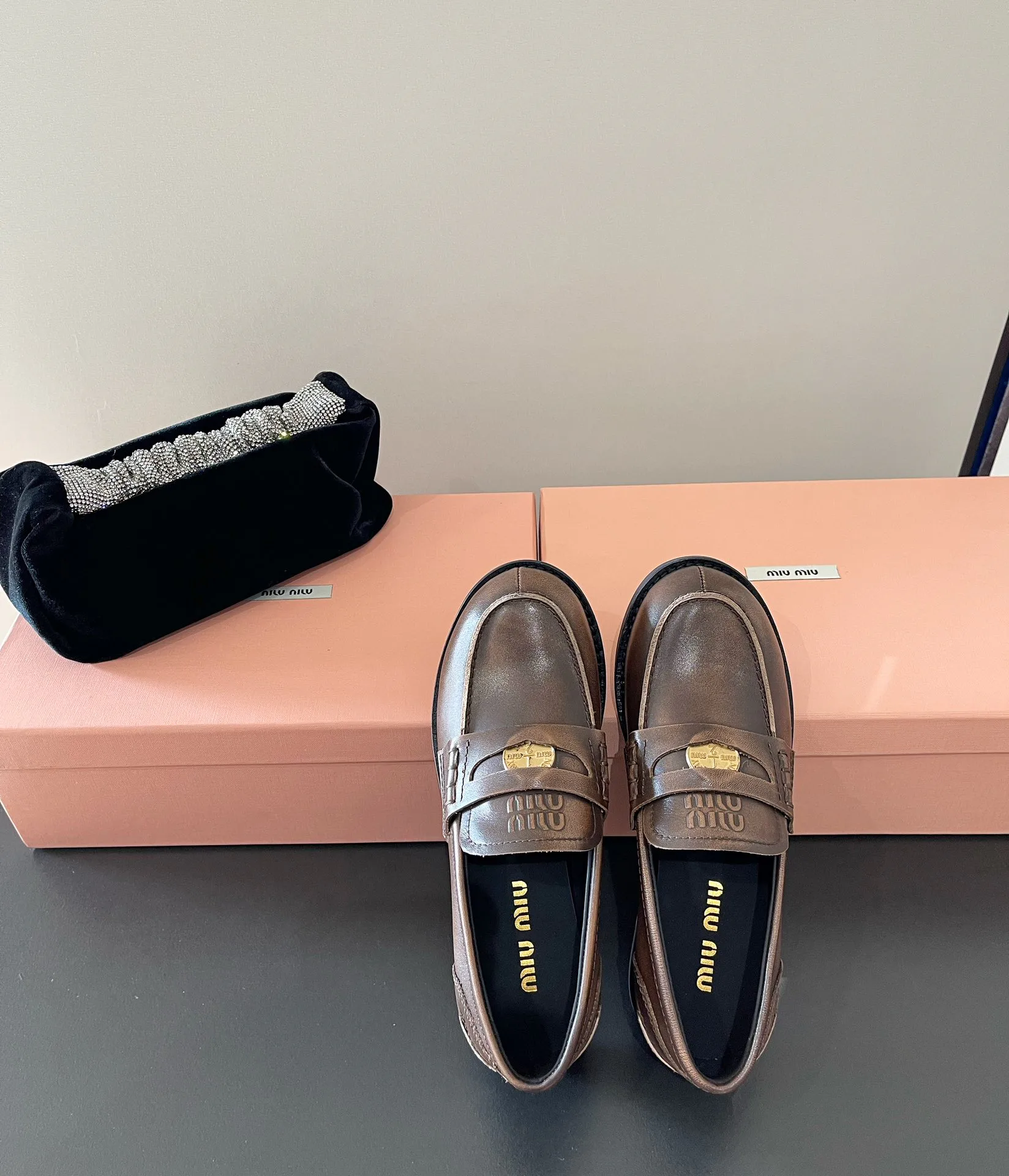 Лоферы И Мокасины Женские Miu Miu 393156