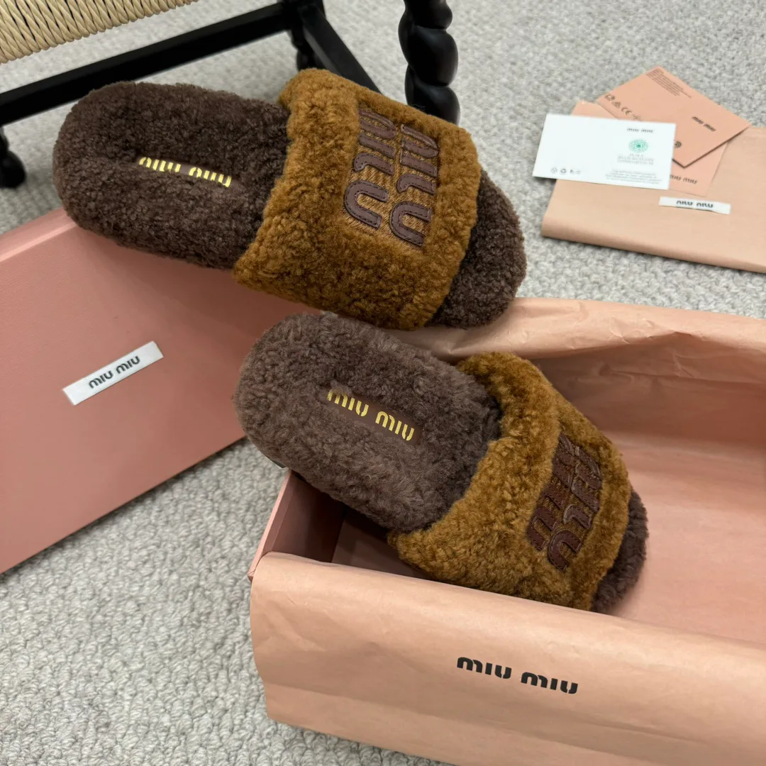 Тапочки Женские Miu Miu 18970649