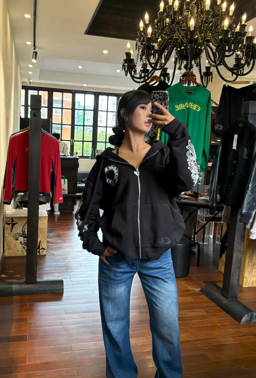 Свитшоты И Худи Женские Chrome Hearts 1761966