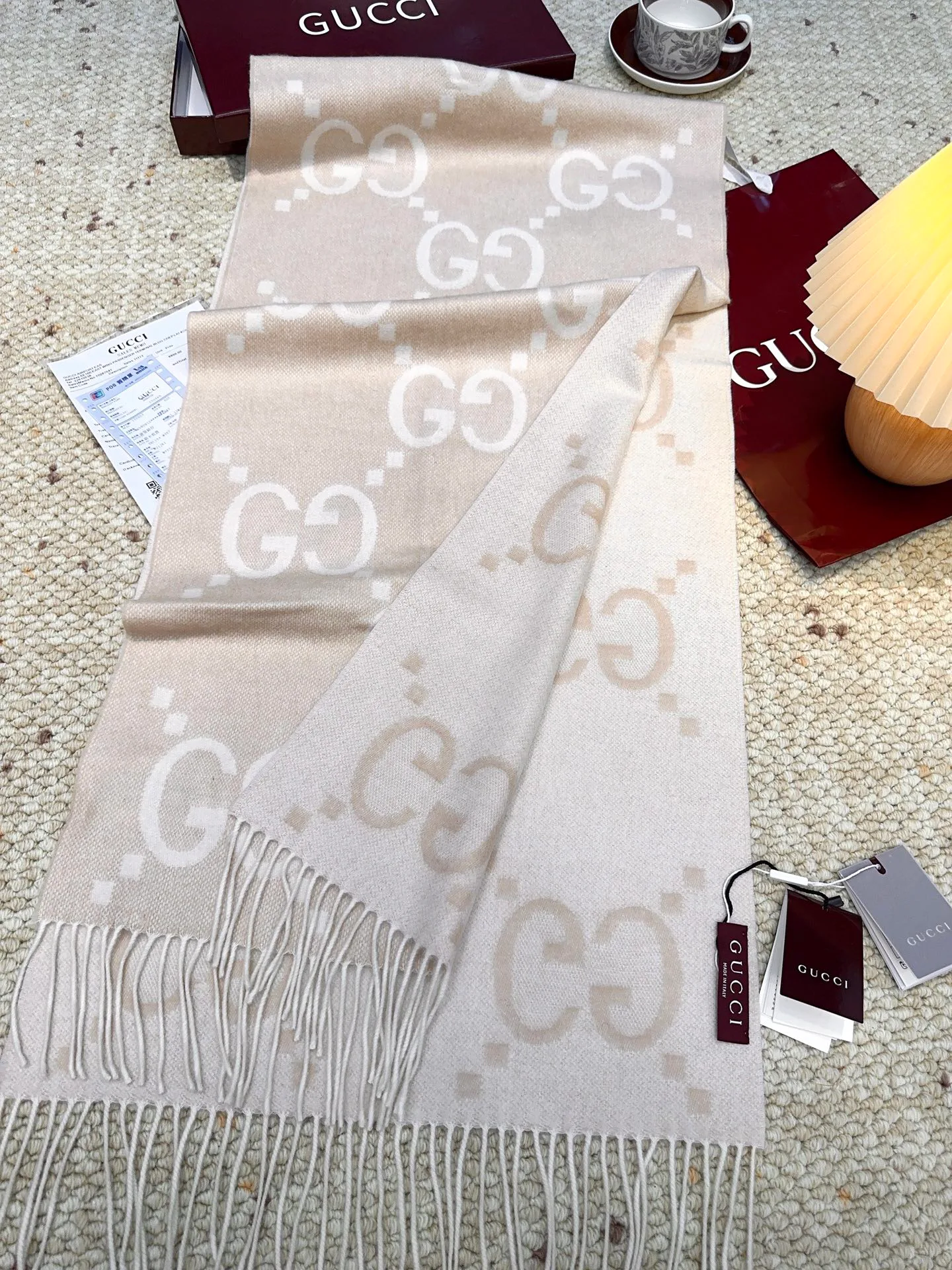 Шарфы Gucci 475698