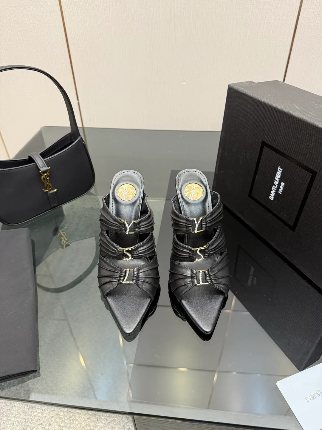 Сандалии Женские Saint Laurent 9317897