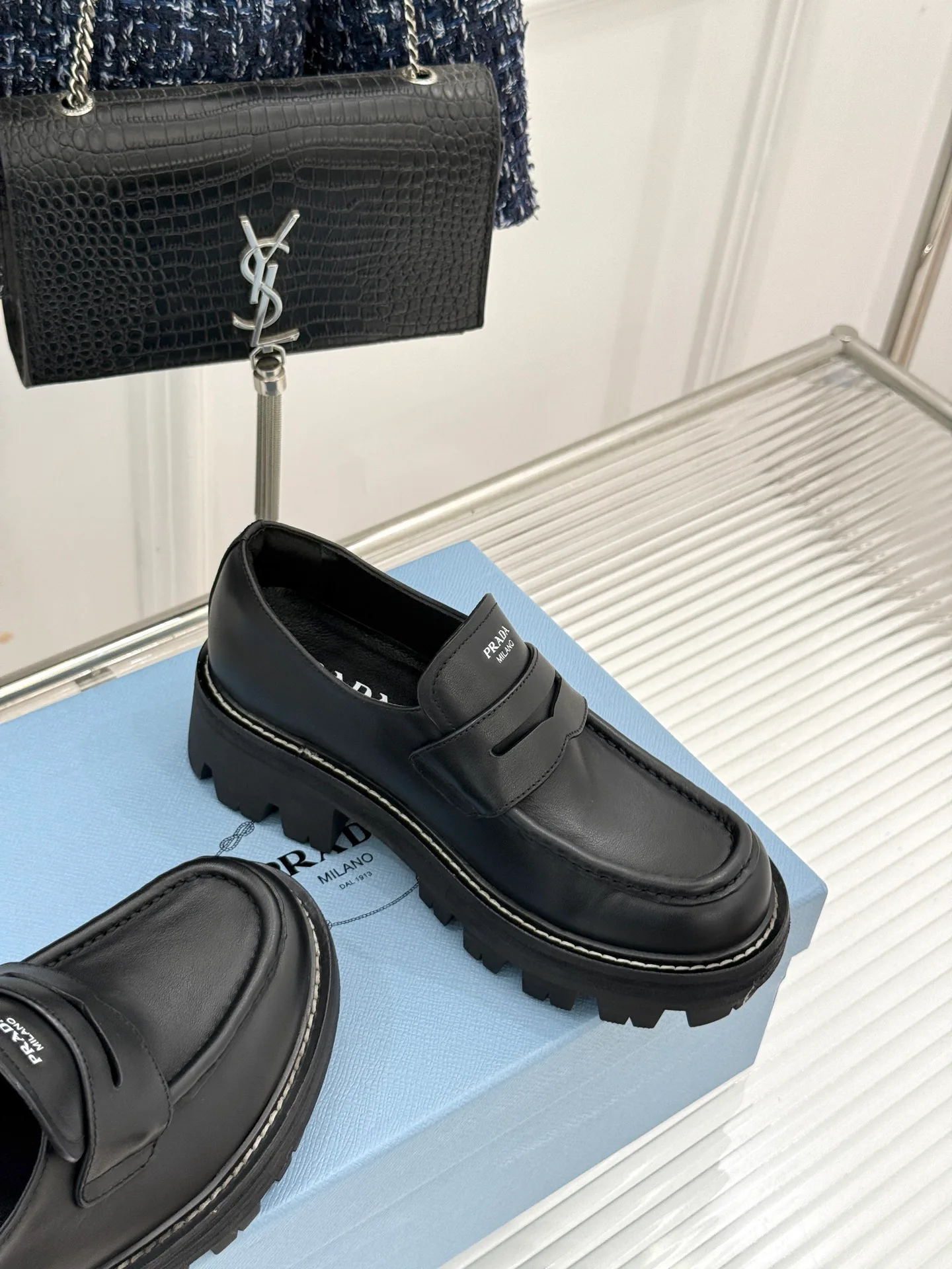 Лоферы И Мокасины Женские Prada 18780372