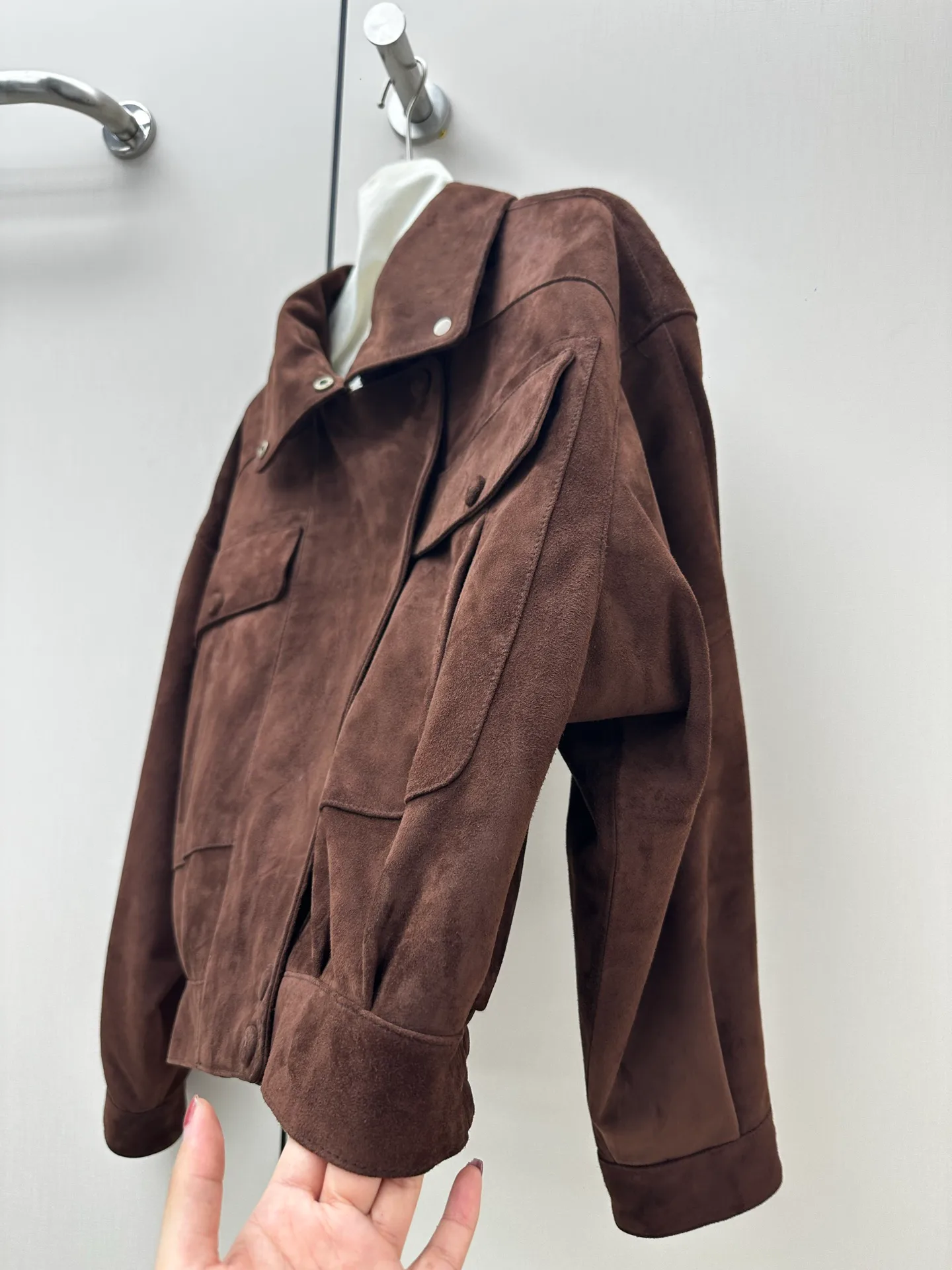 Кожаные Куртки И Дублёнки Женские Saint Laurent 18770122