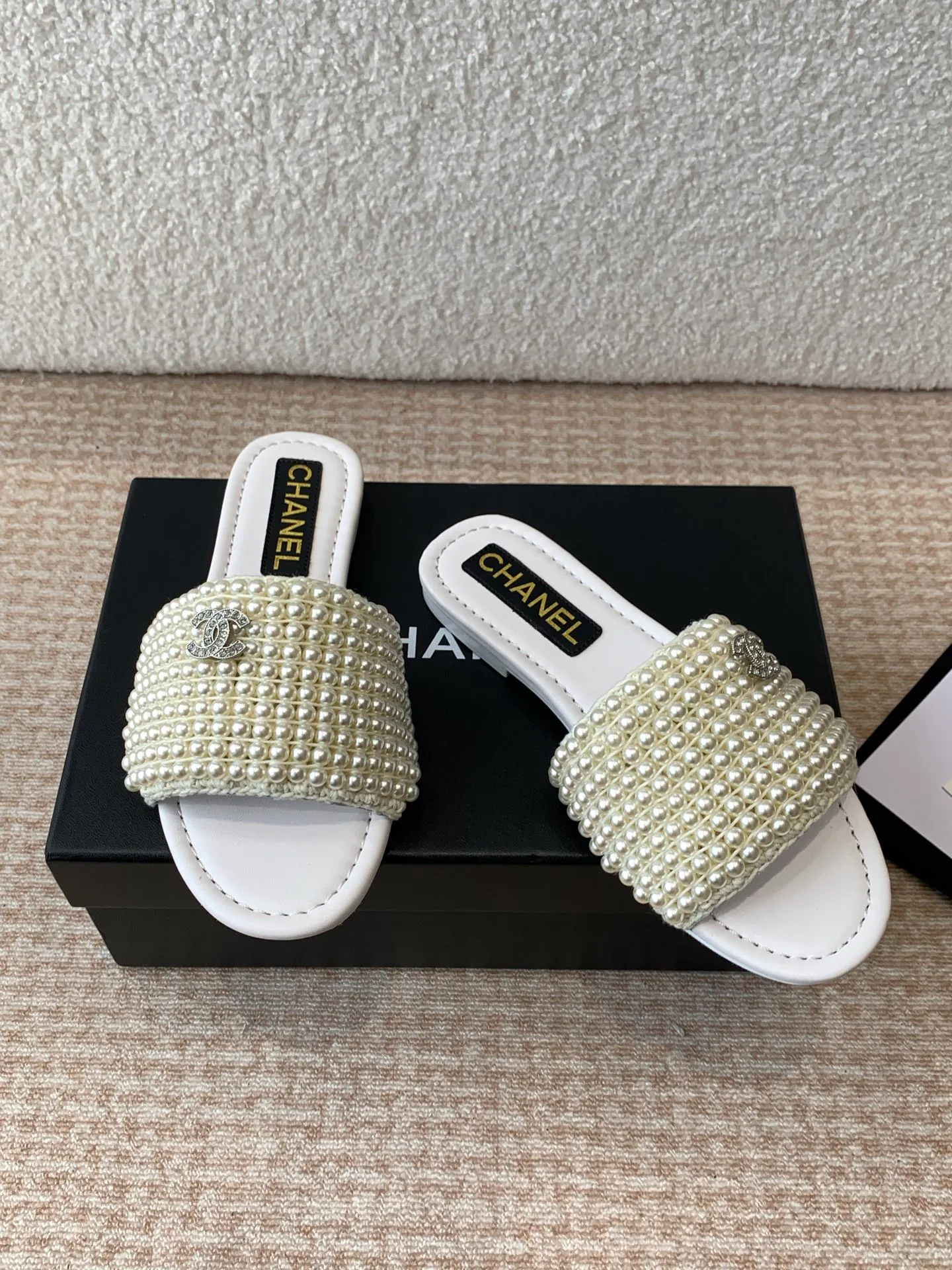 Шлепанцы Женские Chanel 16141