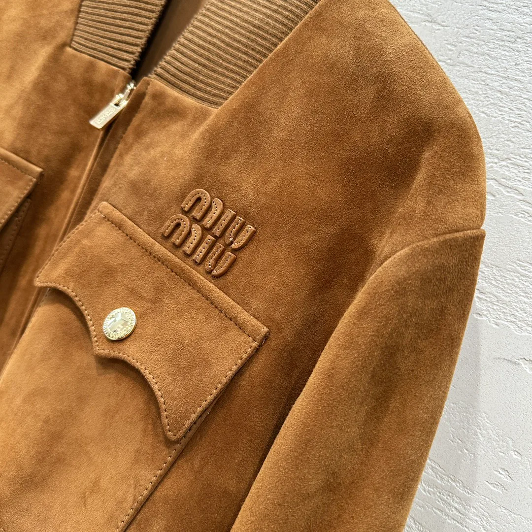 Кожаные Куртки И Дублёнки Женские Miu Miu 11467151